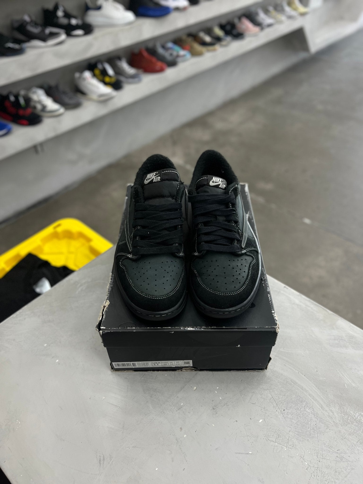 Jordan 1 Retro Low OG SP Travis Scott Black Phantom Sz 11 (PREOWNED) - Restock AveJordan 1 Retro Low OG SP Travis Scott Black Phantom Sz 11 (PREOWNED)Restock AveRestock Ave11Restock Ave
