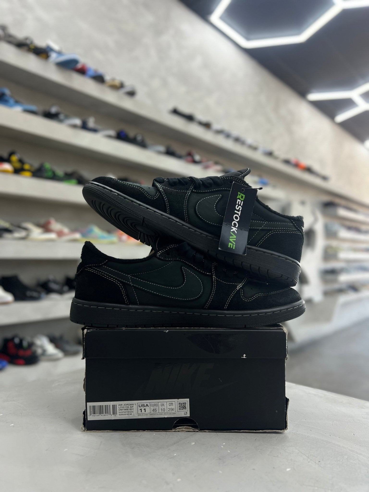 Jordan 1 Retro Low OG SP Travis Scott Black Phantom Sz 11 (PREOWNED) - Restock AveJordan 1 Retro Low OG SP Travis Scott Black Phantom Sz 11 (PREOWNED)Restock AveRestock Ave11Restock Ave