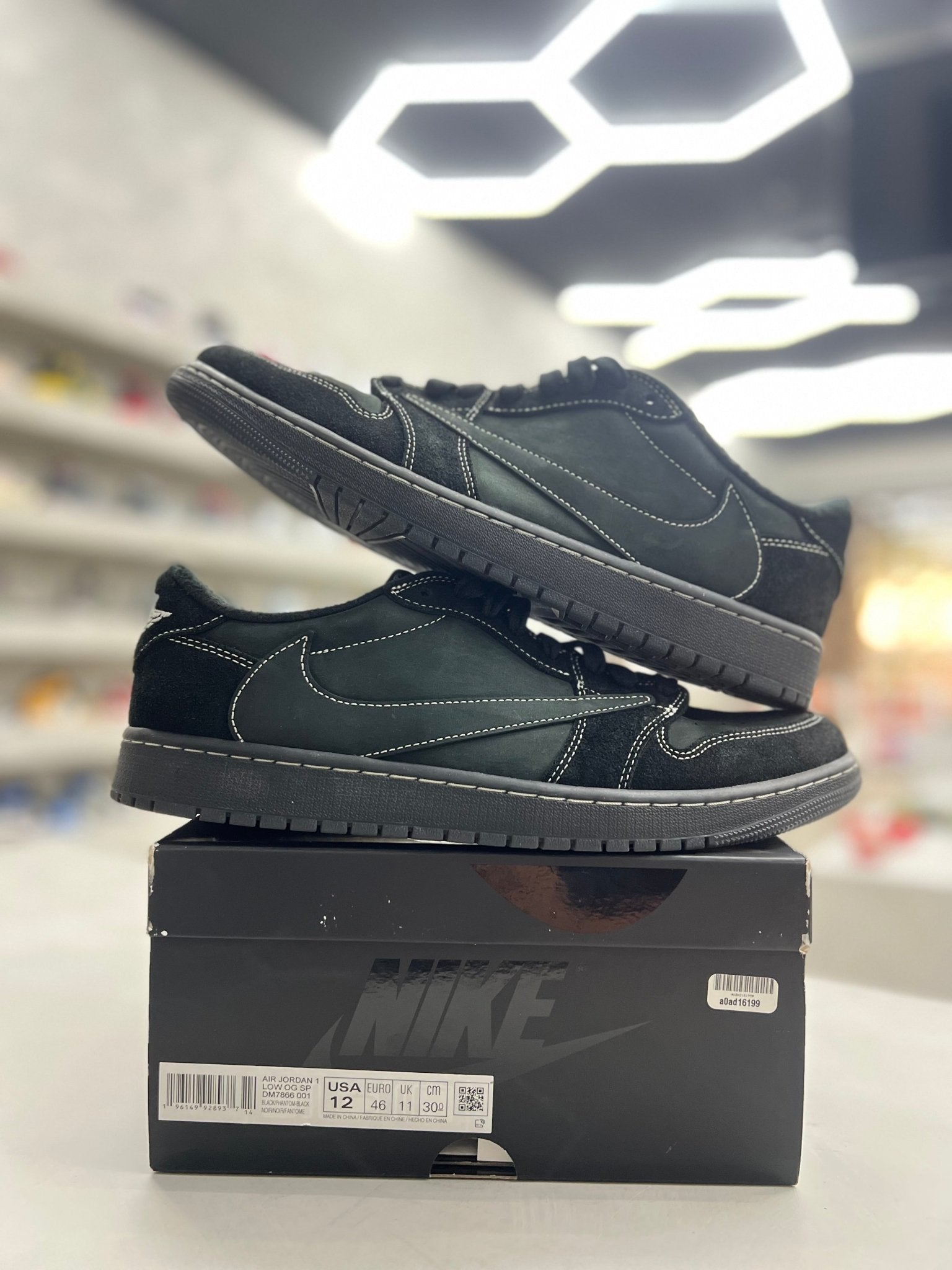 Jordan 1 Retro Low Og Sp Travis Scott Black Phantom Sz 12 (preowned) - Restock AveJordan 1 Retro Low Og Sp Travis Scott Black Phantom Sz 12 (preowned)Restock AveRestock Ave12Restock Ave