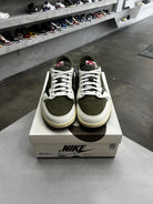Jordan 1 Retro Low OG SP Travis Scott Medium Olive Sz 12.5 (PREOWNED) - Restock AveJordan 1 Retro Low OG SP Travis Scott Medium Olive Sz 12.5 (PREOWNED)Restock AveRestock Ave12.5Restock Ave