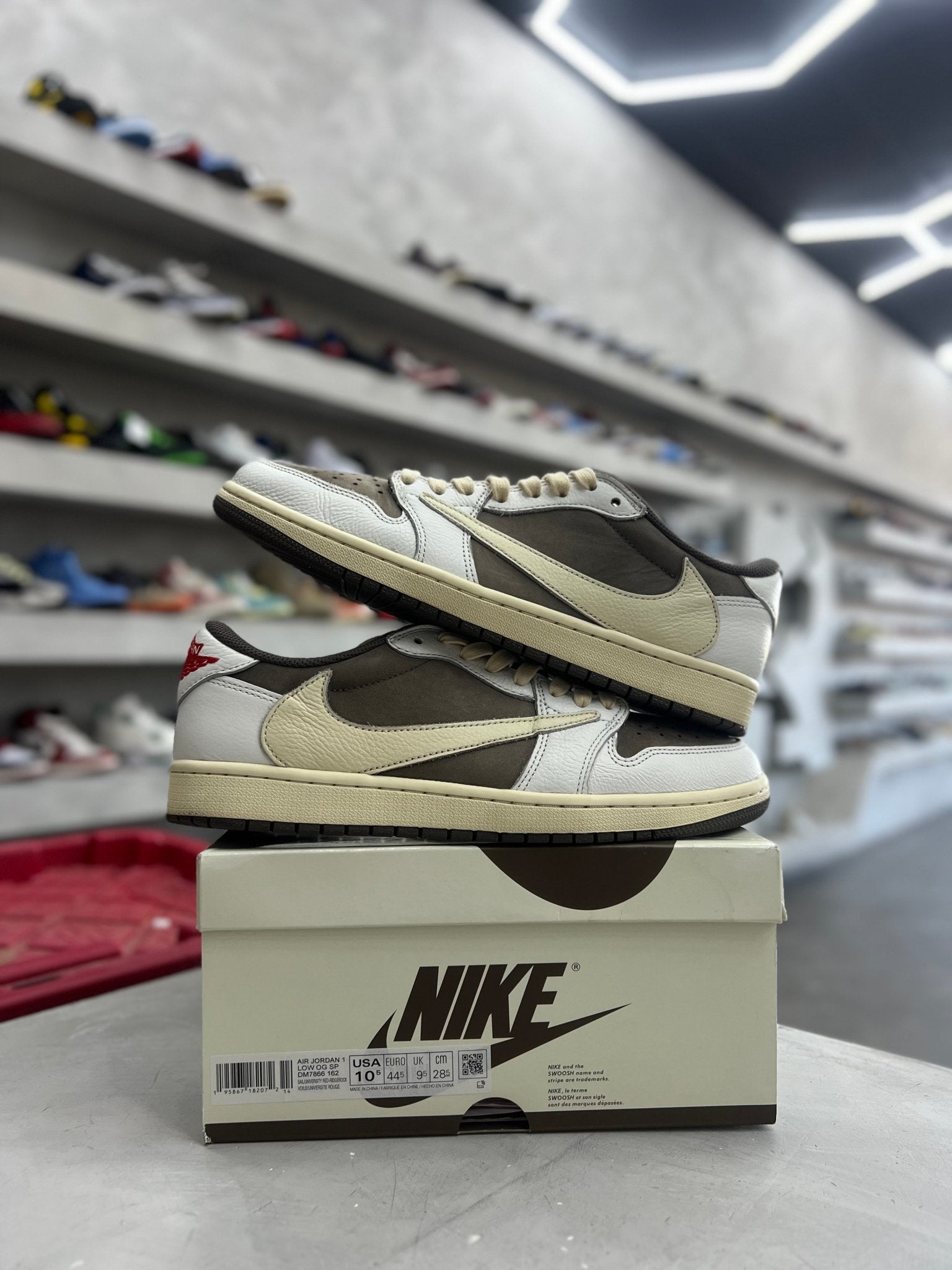 Jordan 1 Retro Low OG SP Travis Scott Reverse Mocha Sz 10.5 - Restock AveJordan 1 Retro Low OG SP Travis Scott Reverse Mocha Sz 10.5Restock AveRestock Ave10.5Restock Ave