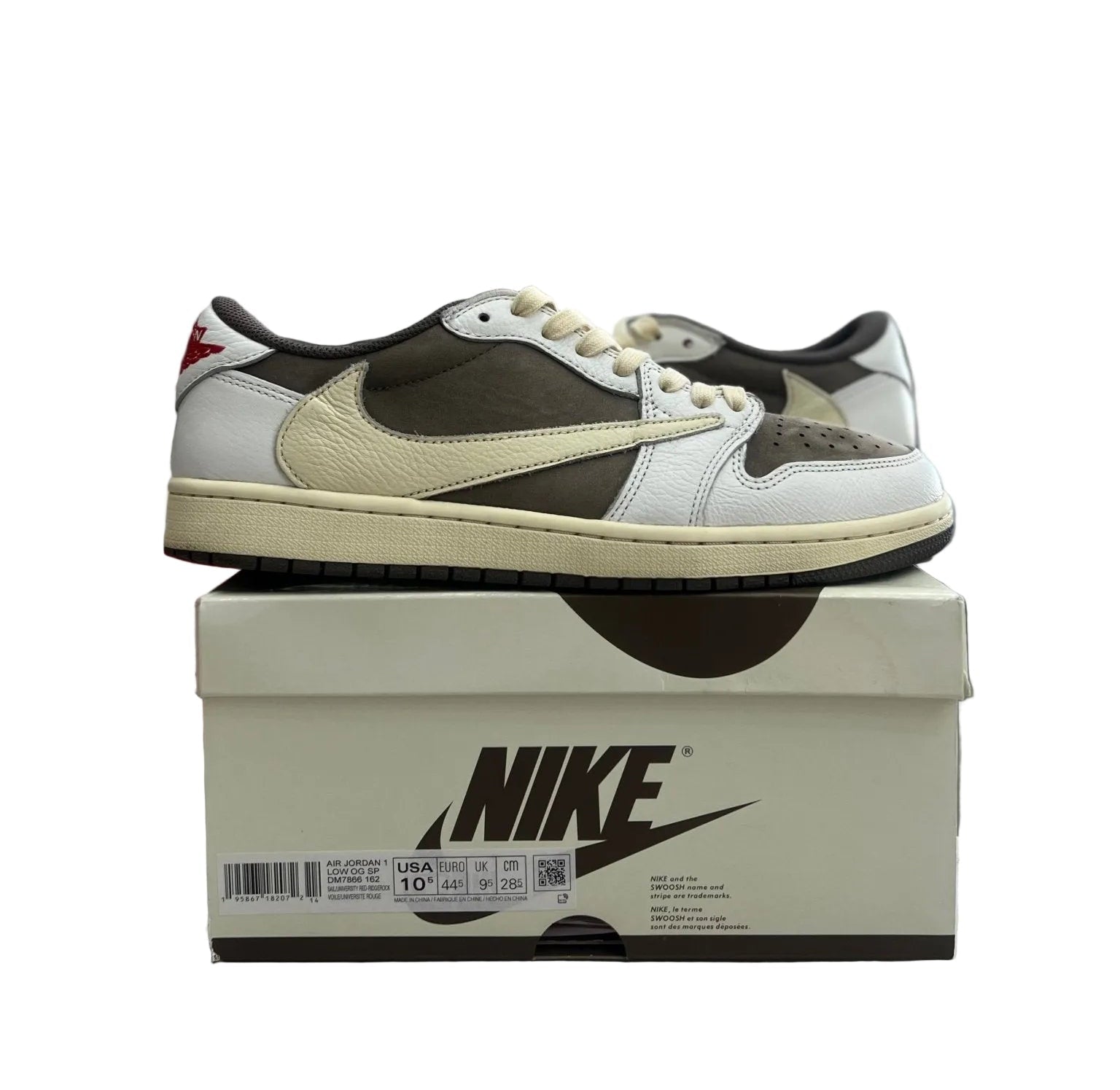 Jordan 1 Retro Low OG SP Travis Scott Reverse Mocha Sz 10.5 - Restock AveJordan 1 Retro Low OG SP Travis Scott Reverse Mocha Sz 10.5Restock AveRestock Ave10.5Restock Ave