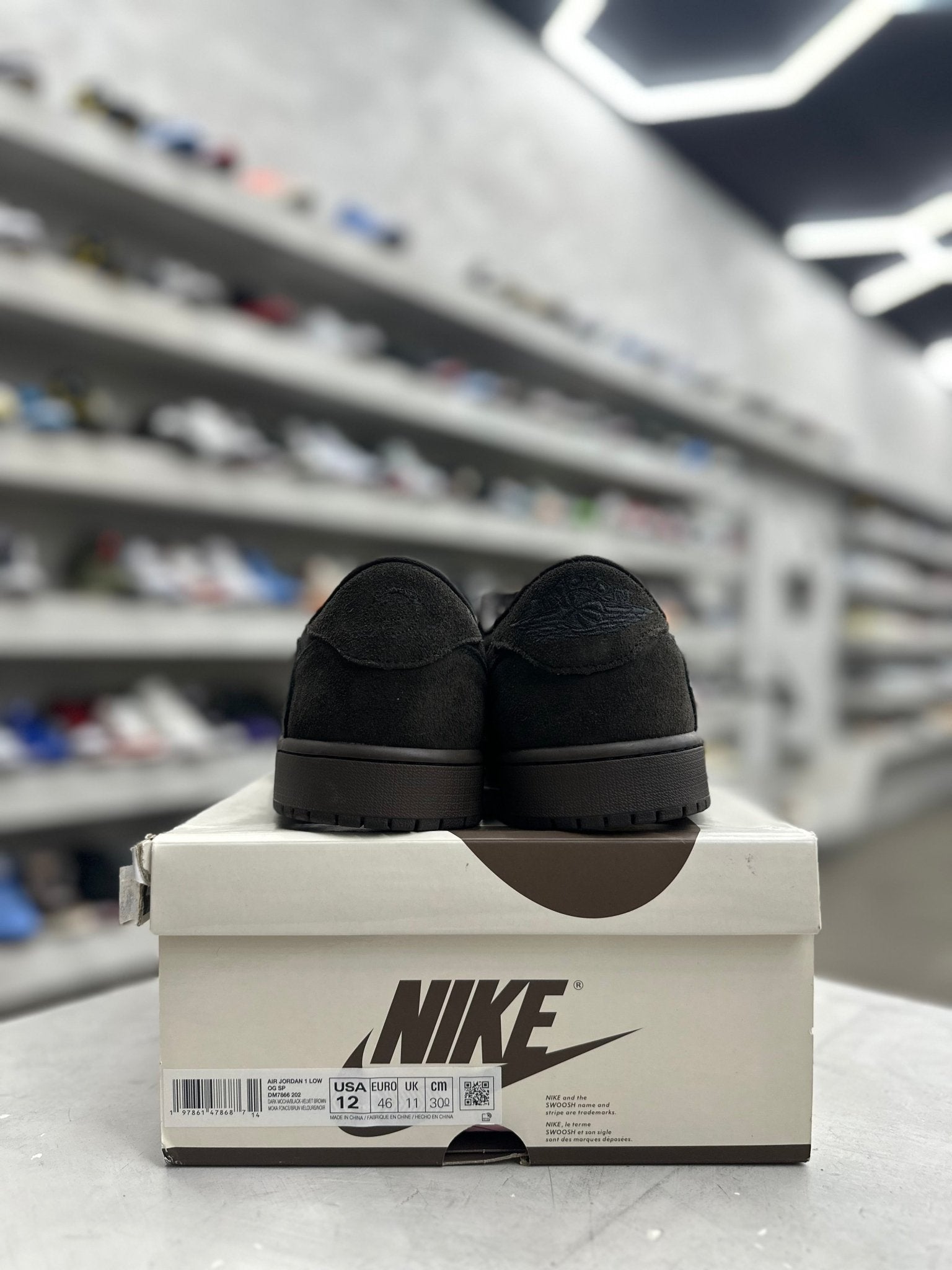Jordan 1 Retro Low OG SP Travis Scott Velvet Brown Sz 12 (PREOWNED) - Restock AveJordan 1 Retro Low OG SP Travis Scott Velvet Brown Sz 12 (PREOWNED)Restock AveRestock Ave12Restock Ave