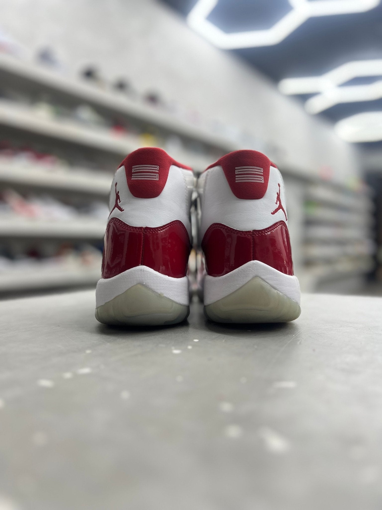 Jordan 11 Retro Cherry Sz 11 (PREOWNED)(NO BOX) - Restock AveJordan 11 Retro Cherry Sz 11 (PREOWNED)(NO BOX)Restock AveRestock Ave1159095411Restock Ave