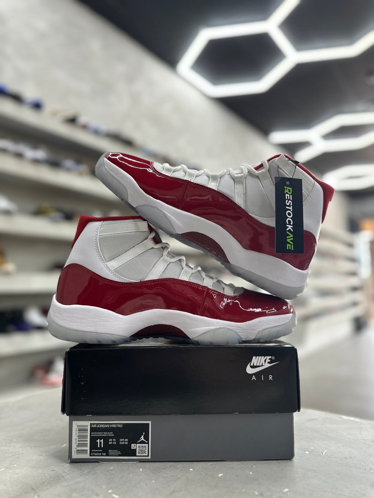 Jordan 11 Retro Cherry Sz 11 (PREOWNED) - Restock AveJordan 11 Retro Cherry Sz 11 (PREOWNED)Restock AveRestock Ave11Restock Ave