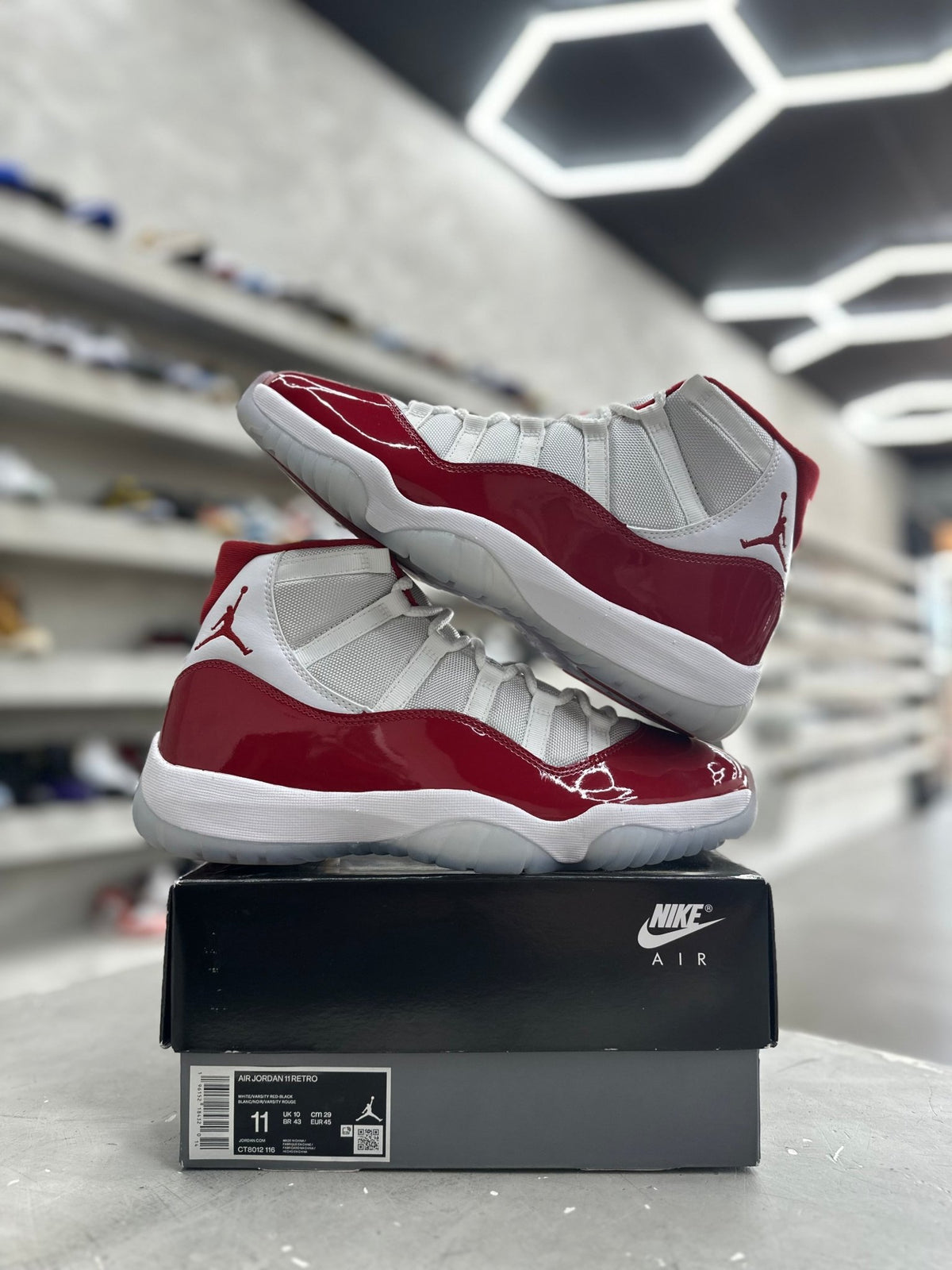Jordan 11 Retro Cherry Sz 11 (PREOWNED) - Restock AveJordan 11 Retro Cherry Sz 11 (PREOWNED)Restock AveRestock Ave11Restock Ave