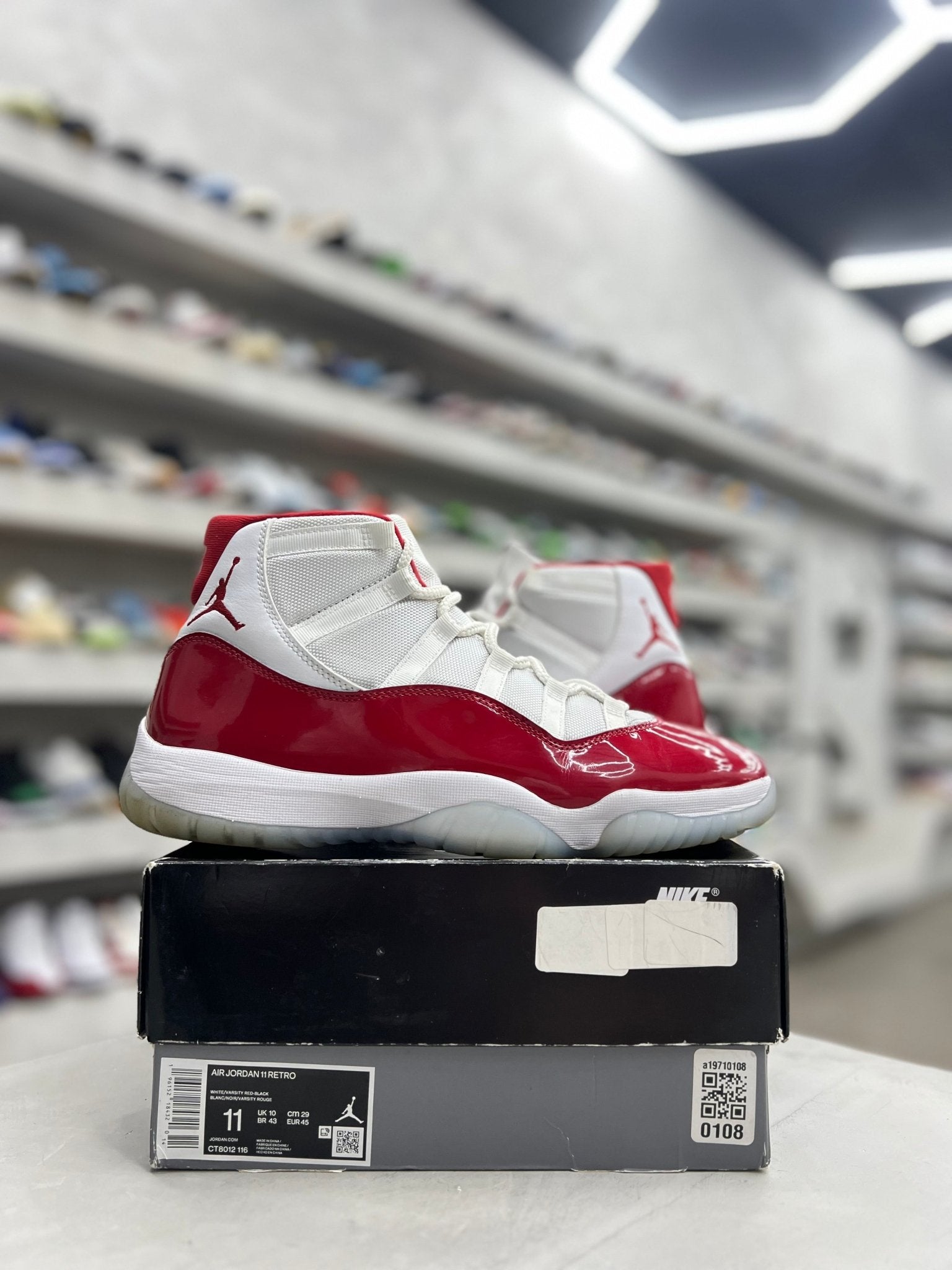 Jordan 11 Retro Cherry Sz 11 (PREOWNED) - Restock AveJordan 11 Retro Cherry Sz 11 (PREOWNED)Restock AveRestock Ave11Restock Ave