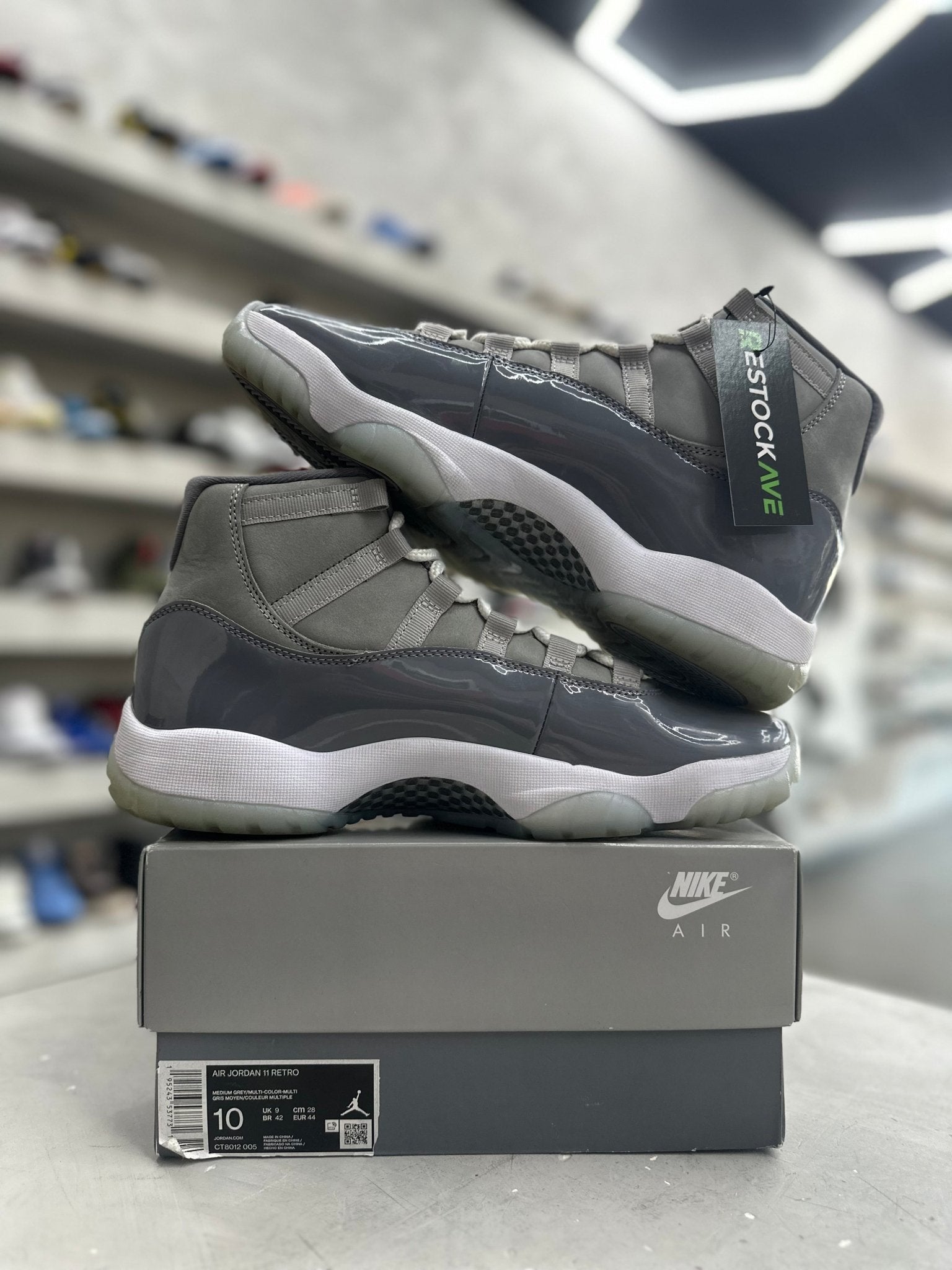 Jordan 11 Retro Cool Grey Sz 10 (PREOWNED) - Restock AveJordan 11 Retro Cool Grey Sz 10 (PREOWNED)Restock AveRestock Ave10Restock Ave
