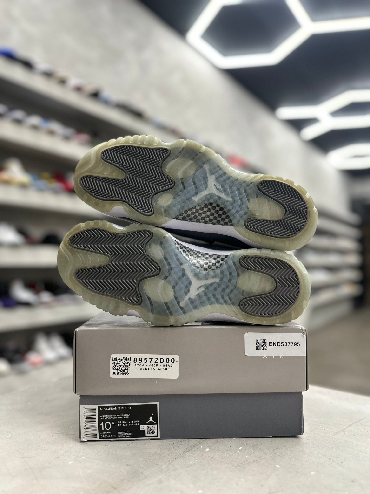 Jordan 11 Retro Cool Grey Sz 10.5 (PREOWNED) - Restock AveJordan 11 Retro Cool Grey Sz 10.5 (PREOWNED)Restock AveRestock Ave10.5Restock Ave