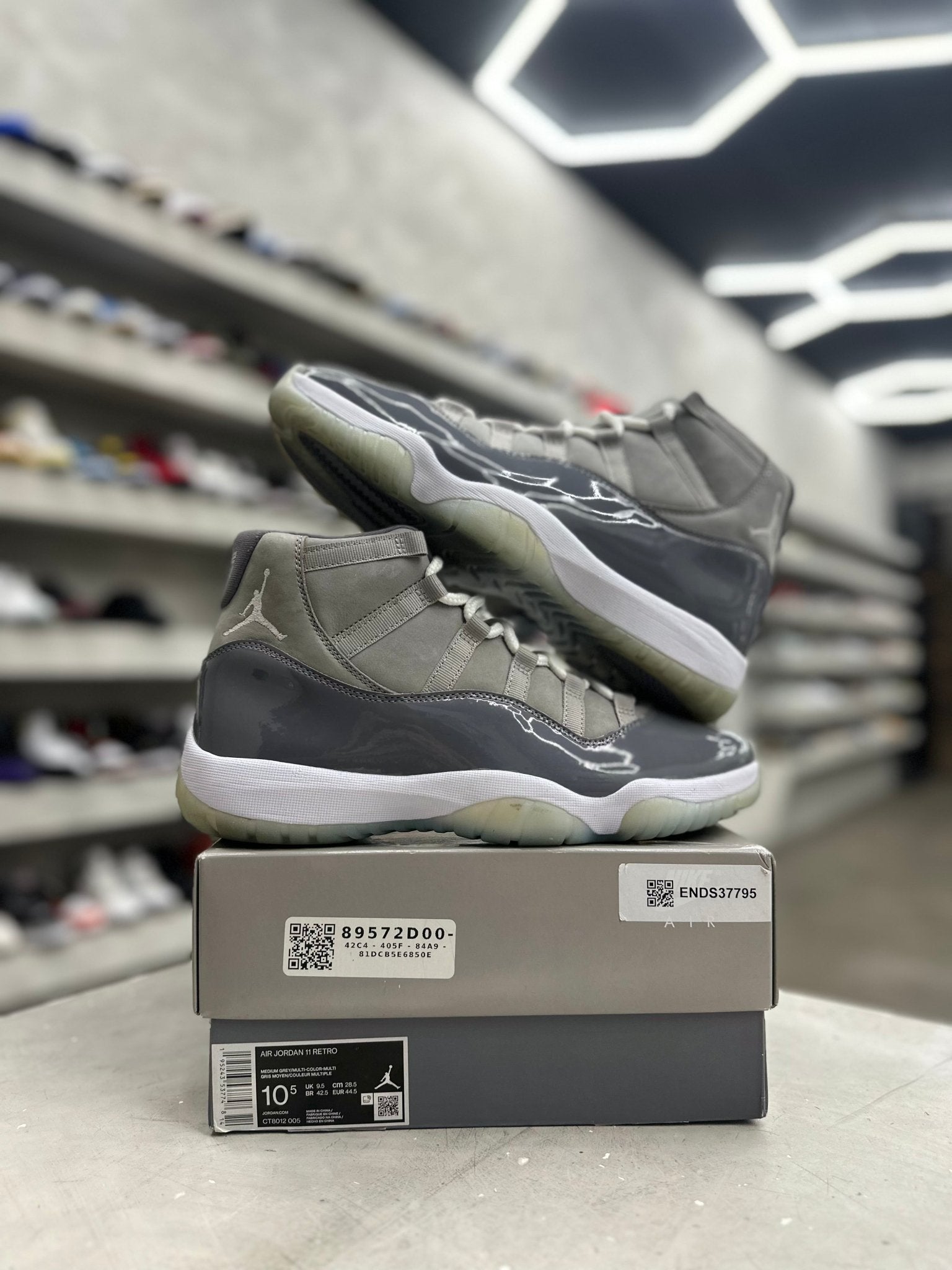 Jordan 11 Retro Cool Grey Sz 10.5 (PREOWNED) - Restock AveJordan 11 Retro Cool Grey Sz 10.5 (PREOWNED)Restock AveRestock Ave10.5Restock Ave