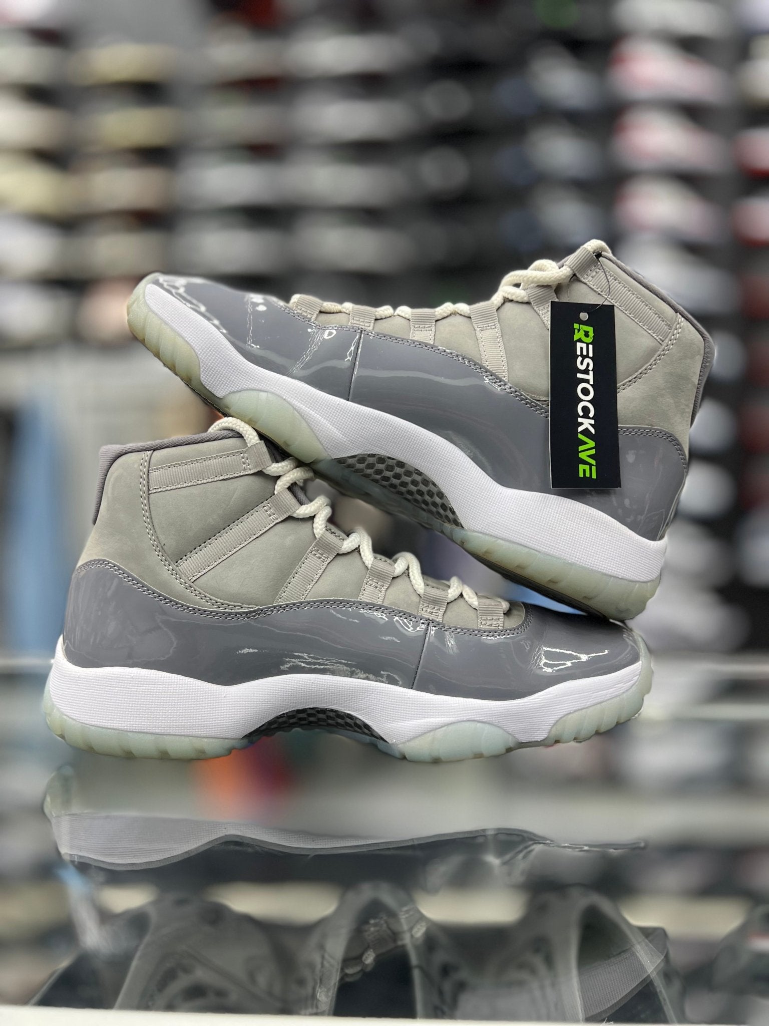 gray jordans 11