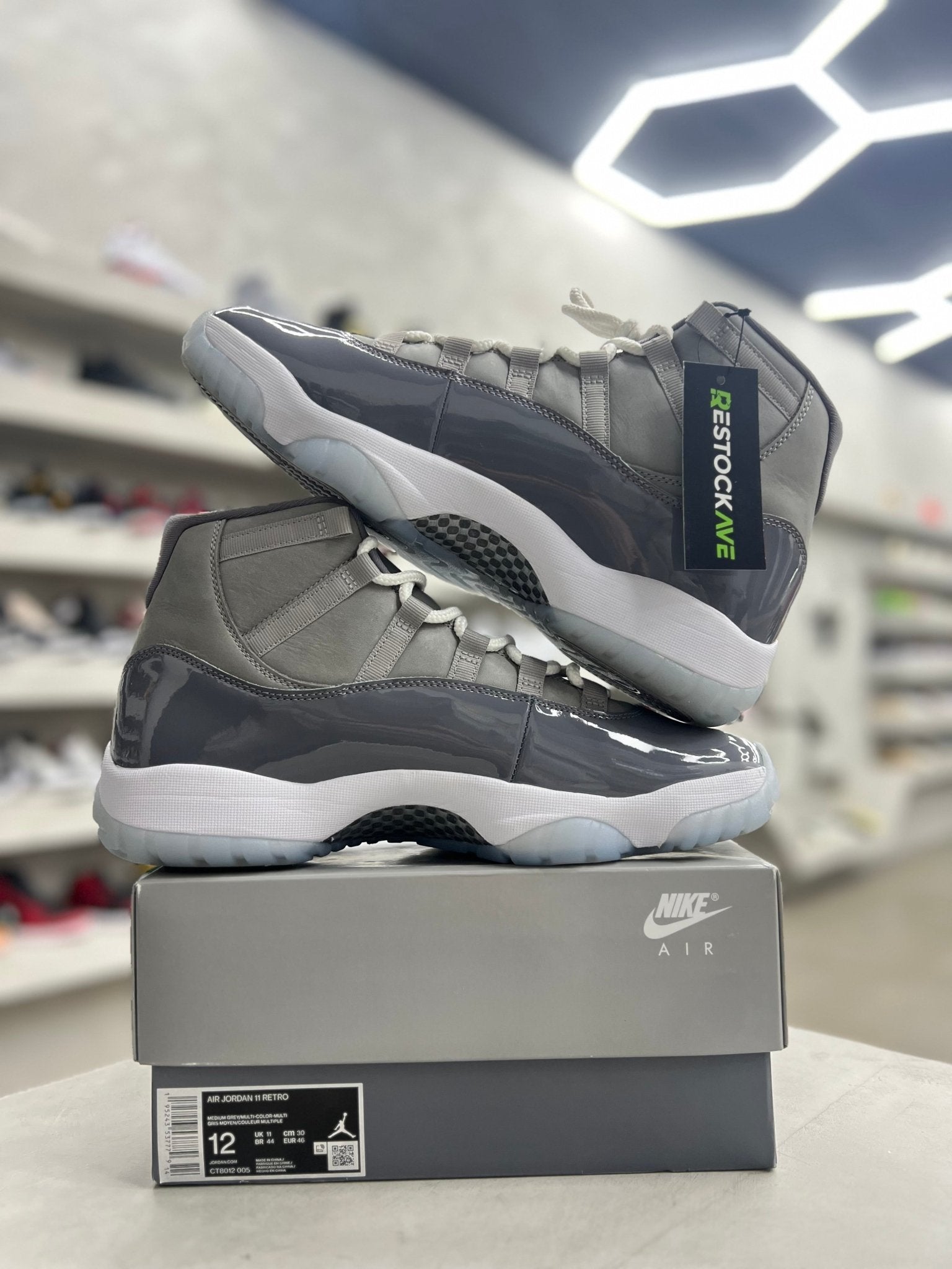 Jordan 11 Retro Cool Grey Sz 12 (PREOWNED) - Restock AveJordan 11 Retro Cool Grey Sz 12 (PREOWNED)Restock AveRestock Ave12Restock Ave