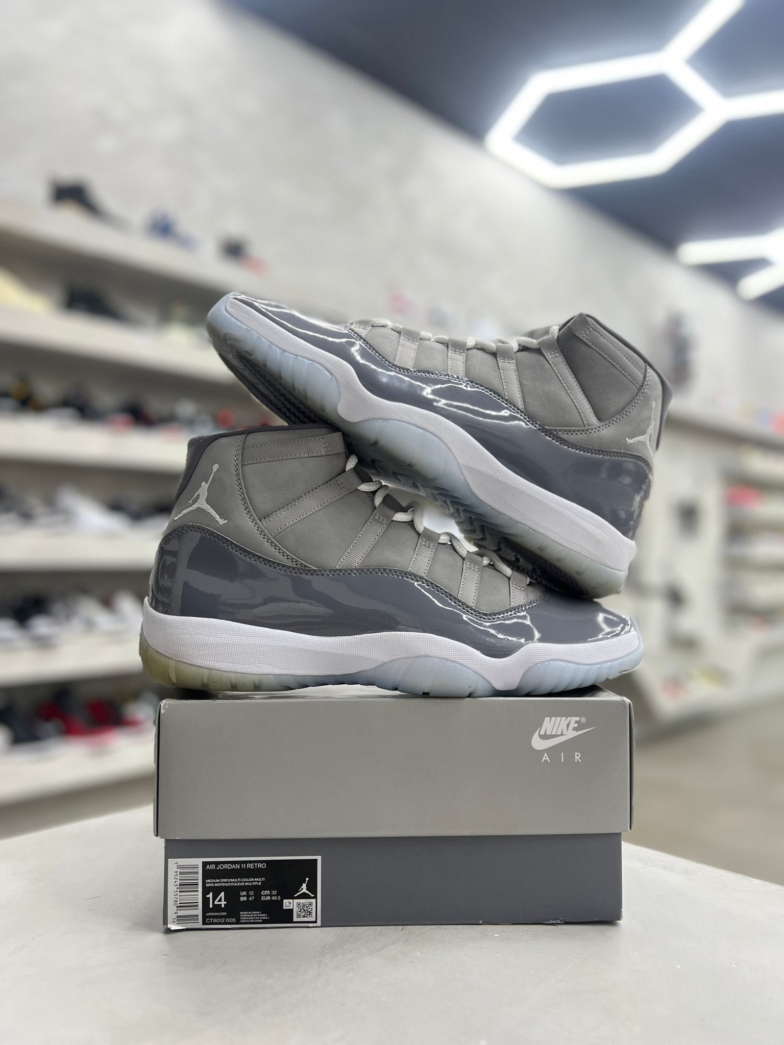 Jordan 11 Retro Cool Grey Sz 14 (PREOWNED) - Restock AveJordan 11 Retro Cool Grey Sz 14 (PREOWNED)Restock AveRestock Ave1430882419Restock Ave