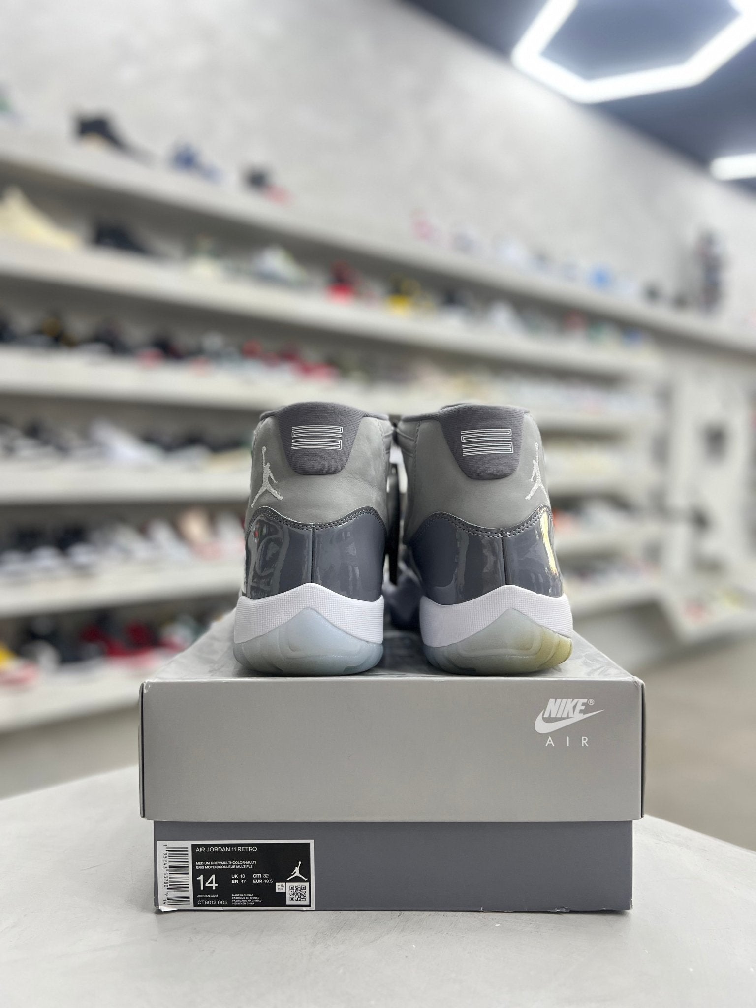 Jordan 11 Retro Cool Grey Sz 14 (PREOWNED) - Restock AveJordan 11 Retro Cool Grey Sz 14 (PREOWNED)Restock AveRestock Ave1430882419Restock Ave