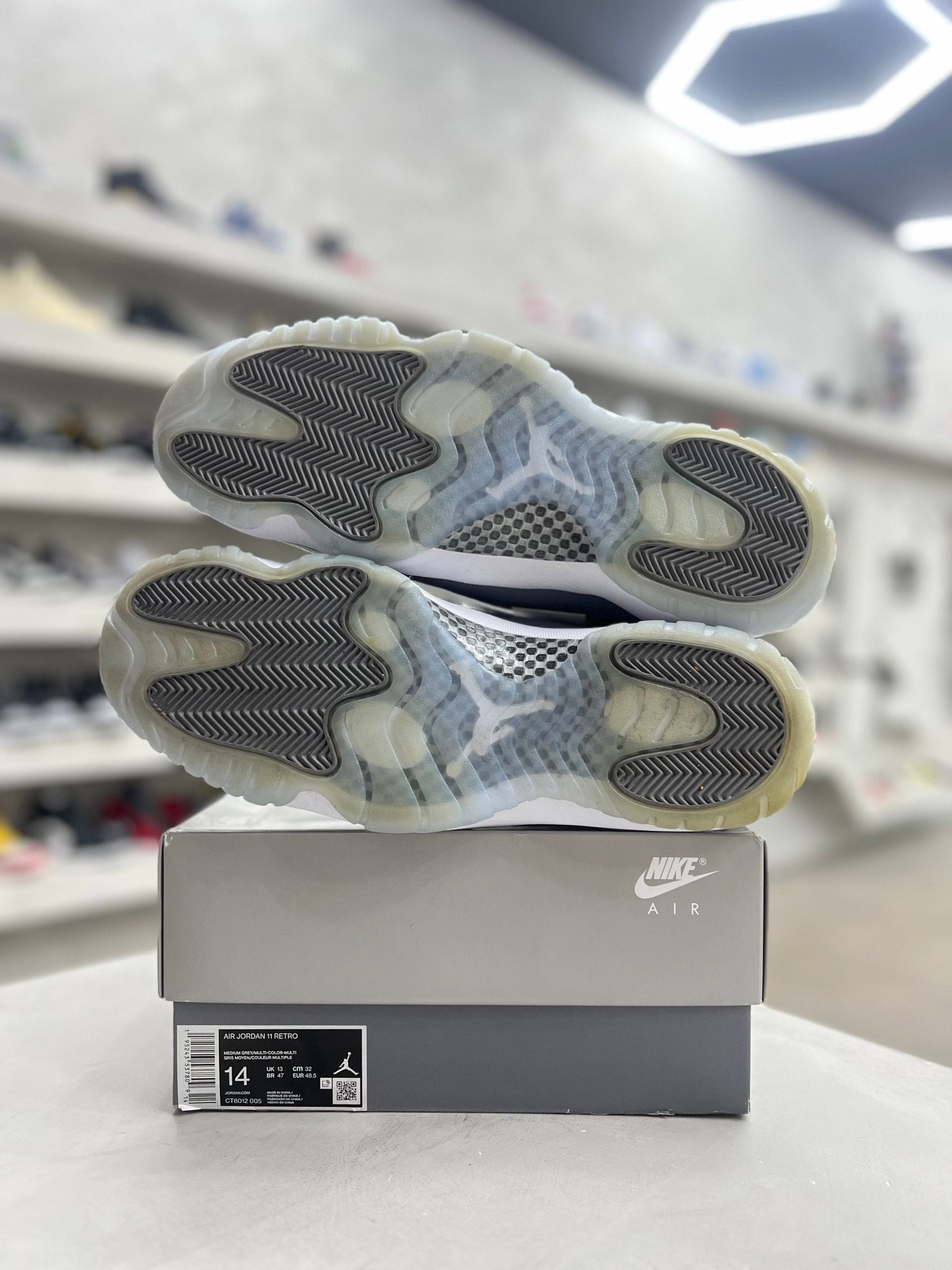 Jordan 11 Retro Cool Grey Sz 14 (PREOWNED) - Restock AveJordan 11 Retro Cool Grey Sz 14 (PREOWNED)Restock AveRestock Ave1430882419Restock Ave