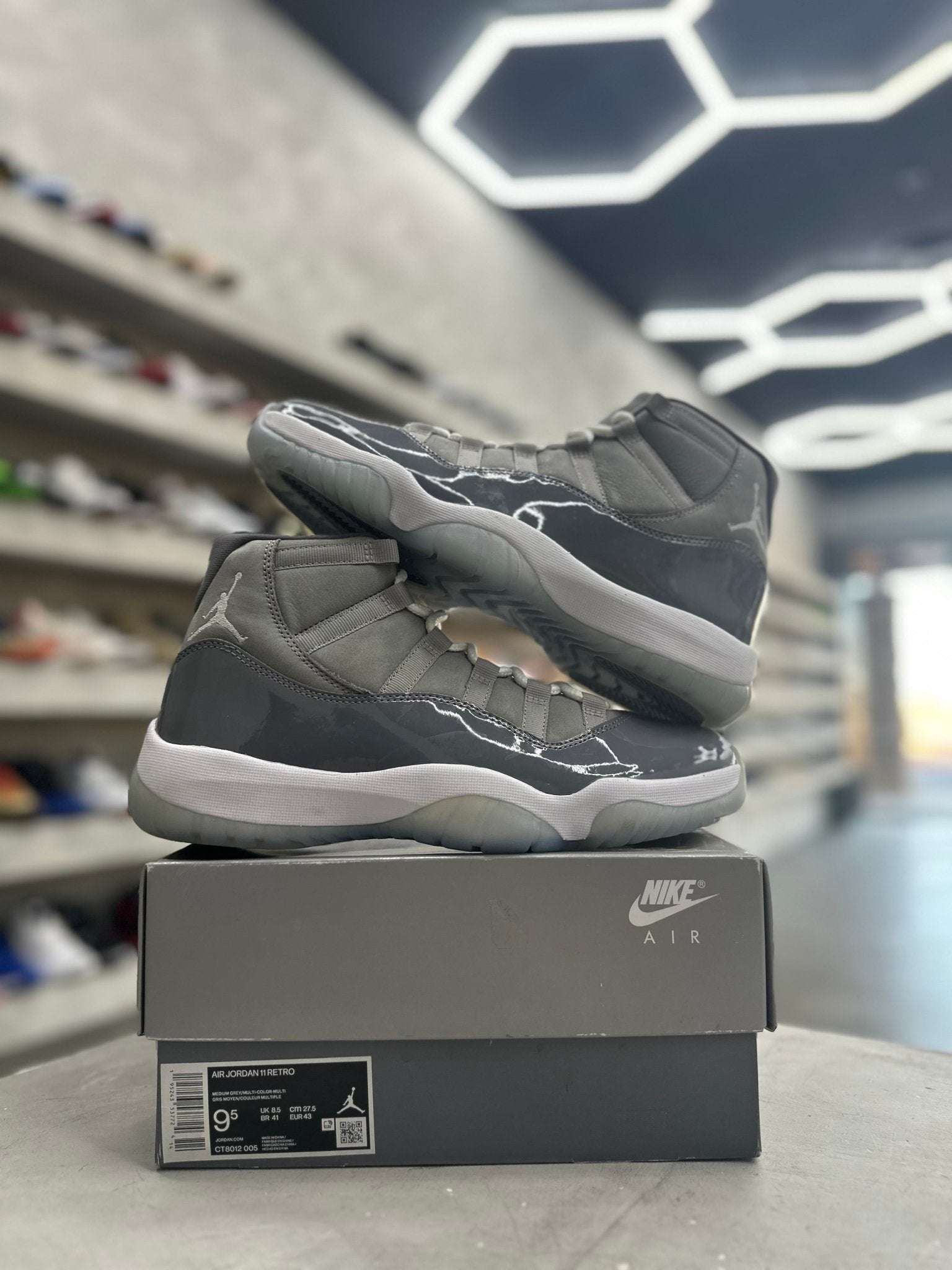 Jordan 11 Retro Cool Grey Sz 9.5 (PREOWNED) - Restock AveJordan 11 Retro Cool Grey Sz 9.5 (PREOWNED)Restock AveRestock Ave9.5Restock Ave