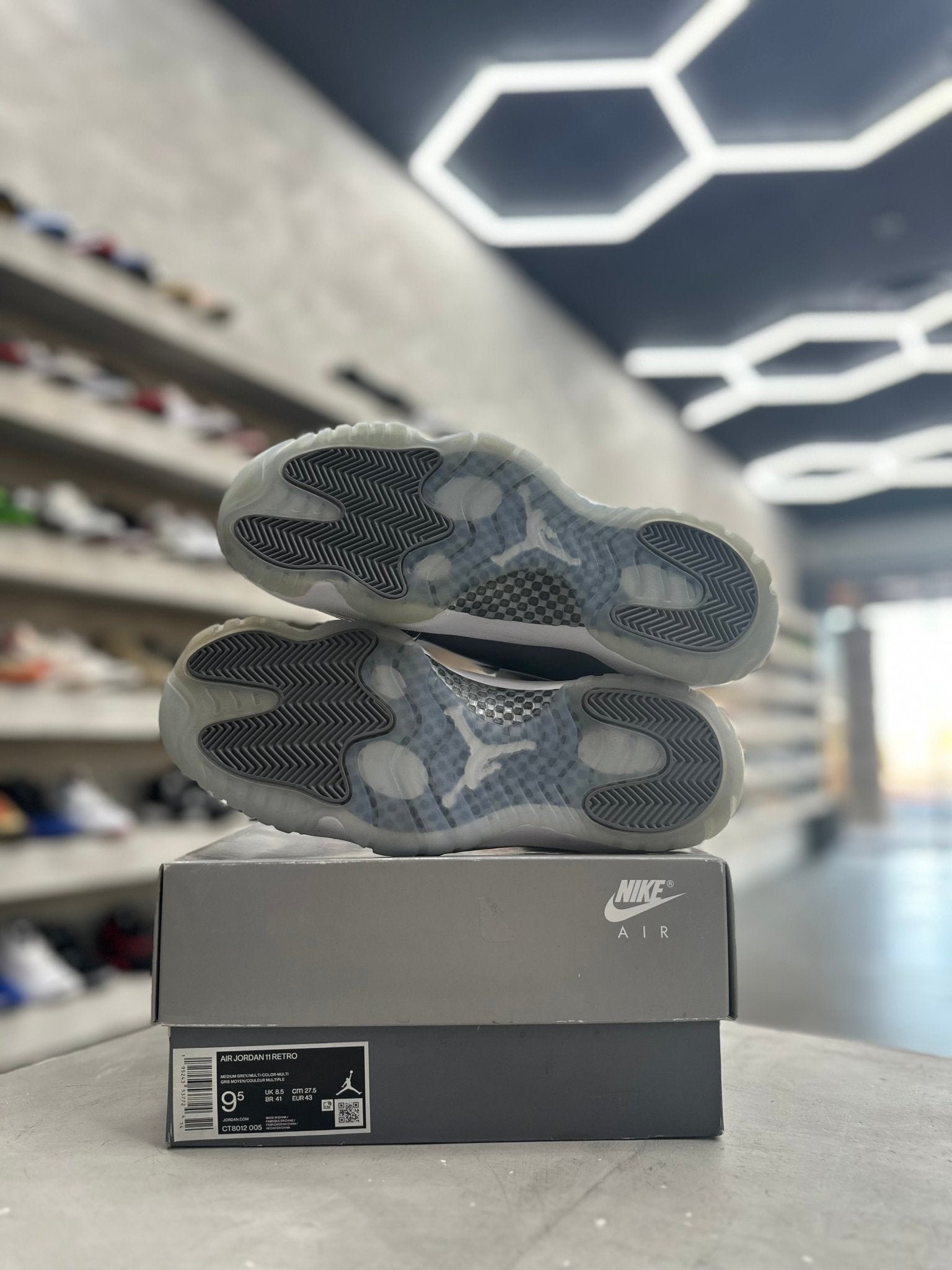 Jordan 11 Retro Cool Grey Sz 9.5 (PREOWNED) - Restock AveJordan 11 Retro Cool Grey Sz 9.5 (PREOWNED)Restock AveRestock Ave9.5Restock Ave