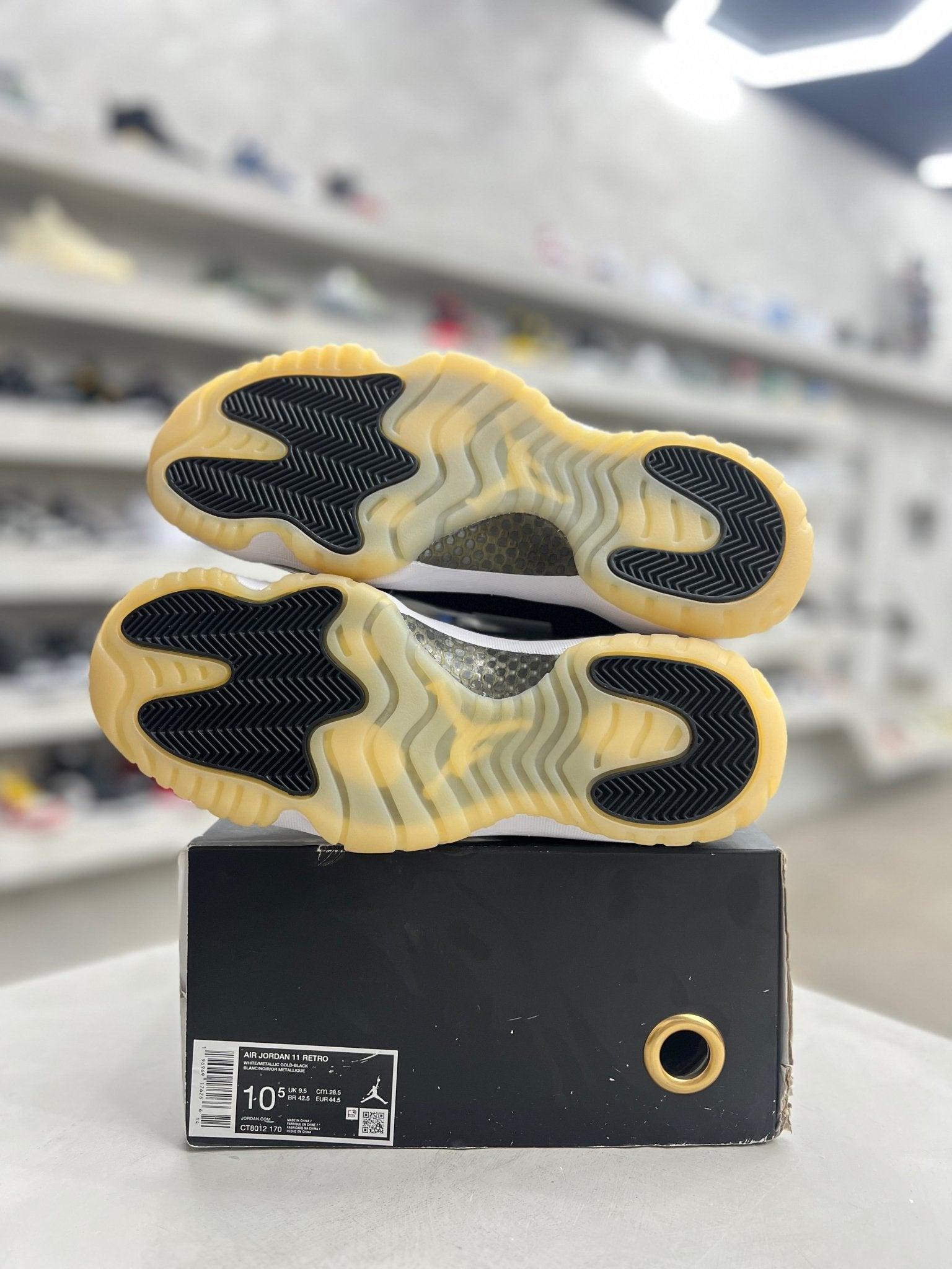 Jordan 11 Retro DMP Gratitude Sz 10.5 (PREOWNED) - Restock AveJordan 11 Retro DMP Gratitude Sz 10.5 (PREOWNED)Restock AveRestock Ave10.533965683Restock Ave