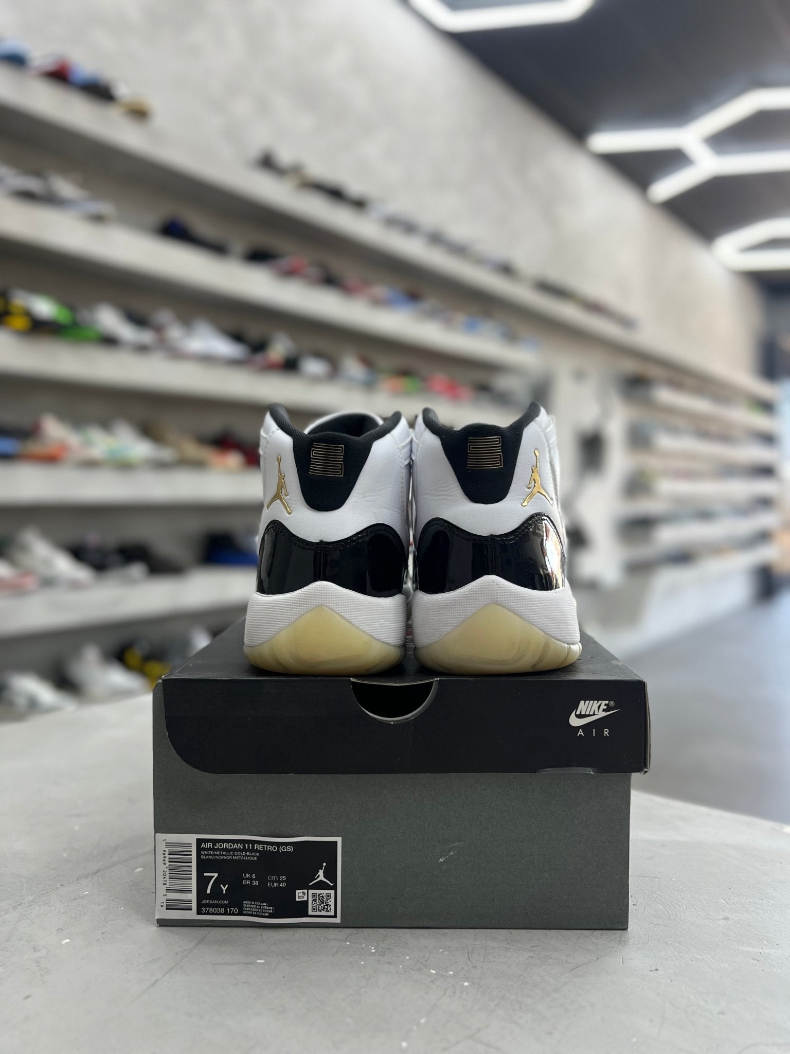 Jordan 11 Retro DMP Gratitude Sz 7y (PREOWNED) - Restock AveJordan 11 Retro DMP Gratitude Sz 7y (PREOWNED)Restock AveRestock Ave7y36976243Restock Ave