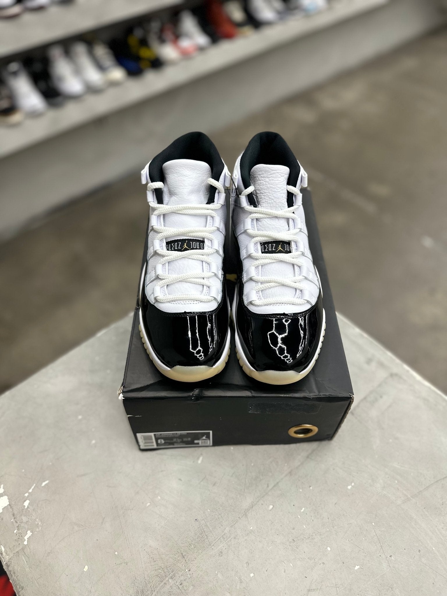 Jordan 11 Retro DMP Gratitude Sz 8 (PREOWNED) - Restock AveJordan 11 Retro DMP Gratitude Sz 8 (PREOWNED)Restock AveRestock Ave8Restock Ave