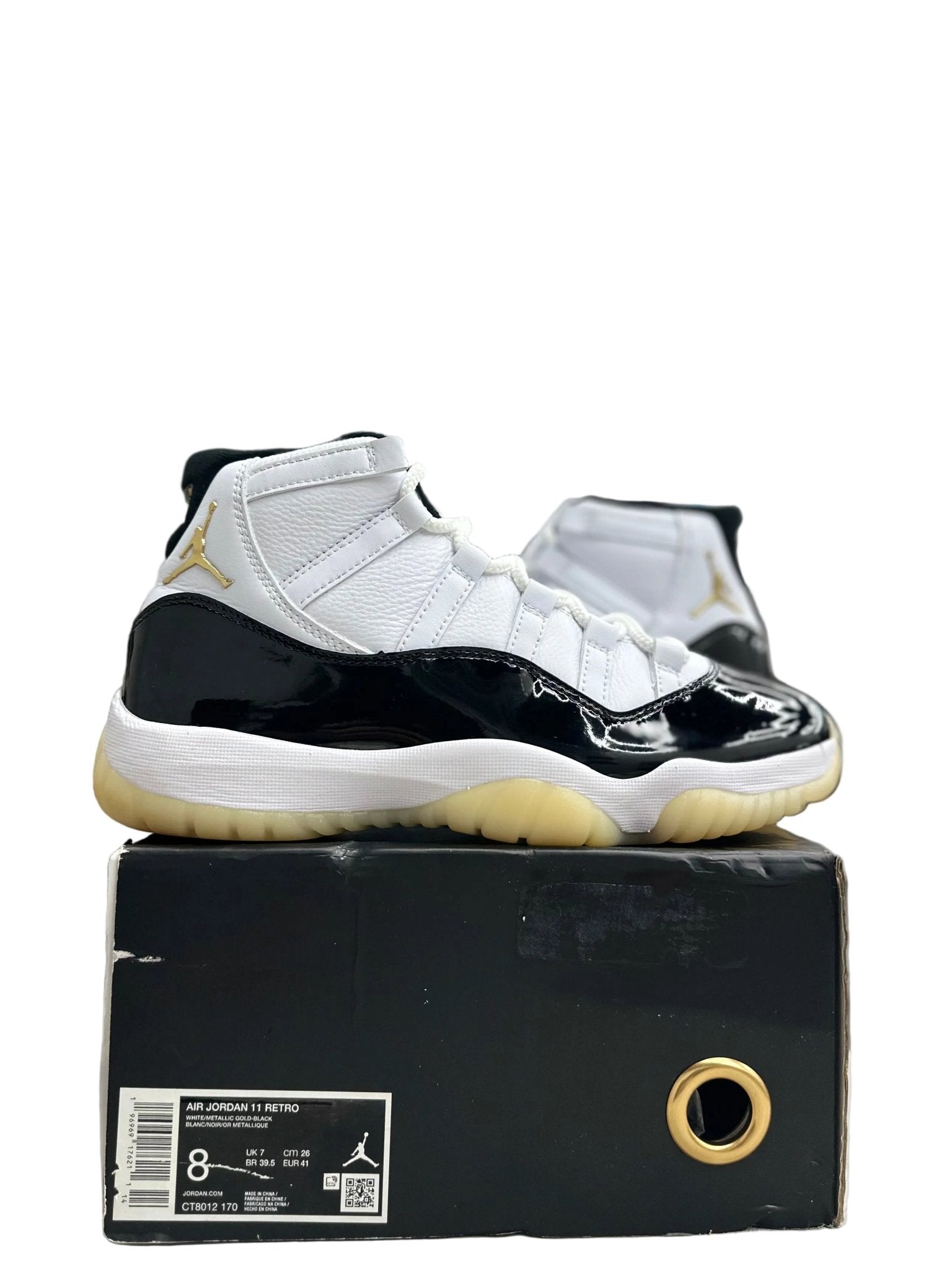 Jordan 11 Retro DMP Gratitude Sz 8 (PREOWNED) - Restock AveJordan 11 Retro DMP Gratitude Sz 8 (PREOWNED)Restock AveRestock Ave8Restock Ave