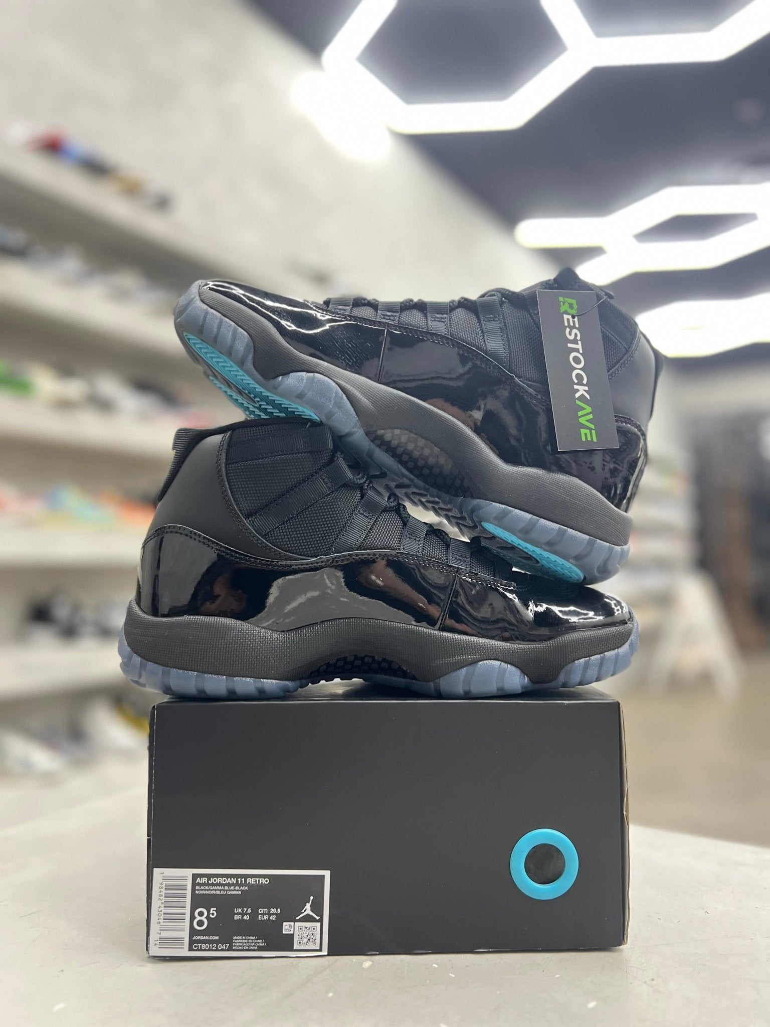 Jordan 11 Retro Gamma Blue Sz 8.5 (PREOWNED) - Restock AveJordan 11 Retro Gamma Blue Sz 8.5 (PREOWNED)Restock AveRestock Ave8.5Restock Ave