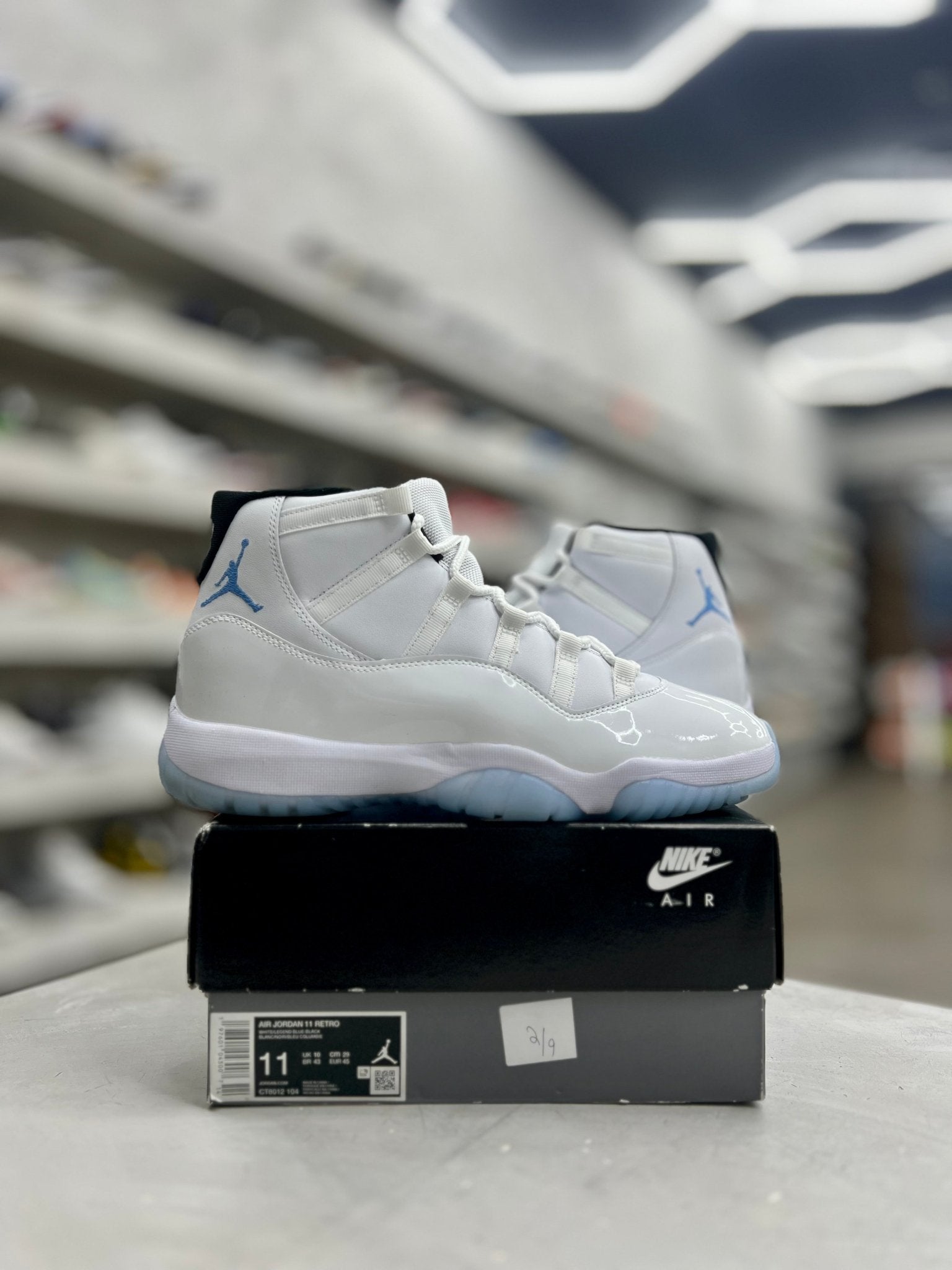 Jordan 11 Retro Legend Blue Sz 11 (PREOWNED) - Restock AveJordan 11 Retro Legend Blue Sz 11 (PREOWNED)Restock AveRestock Ave11Restock Ave