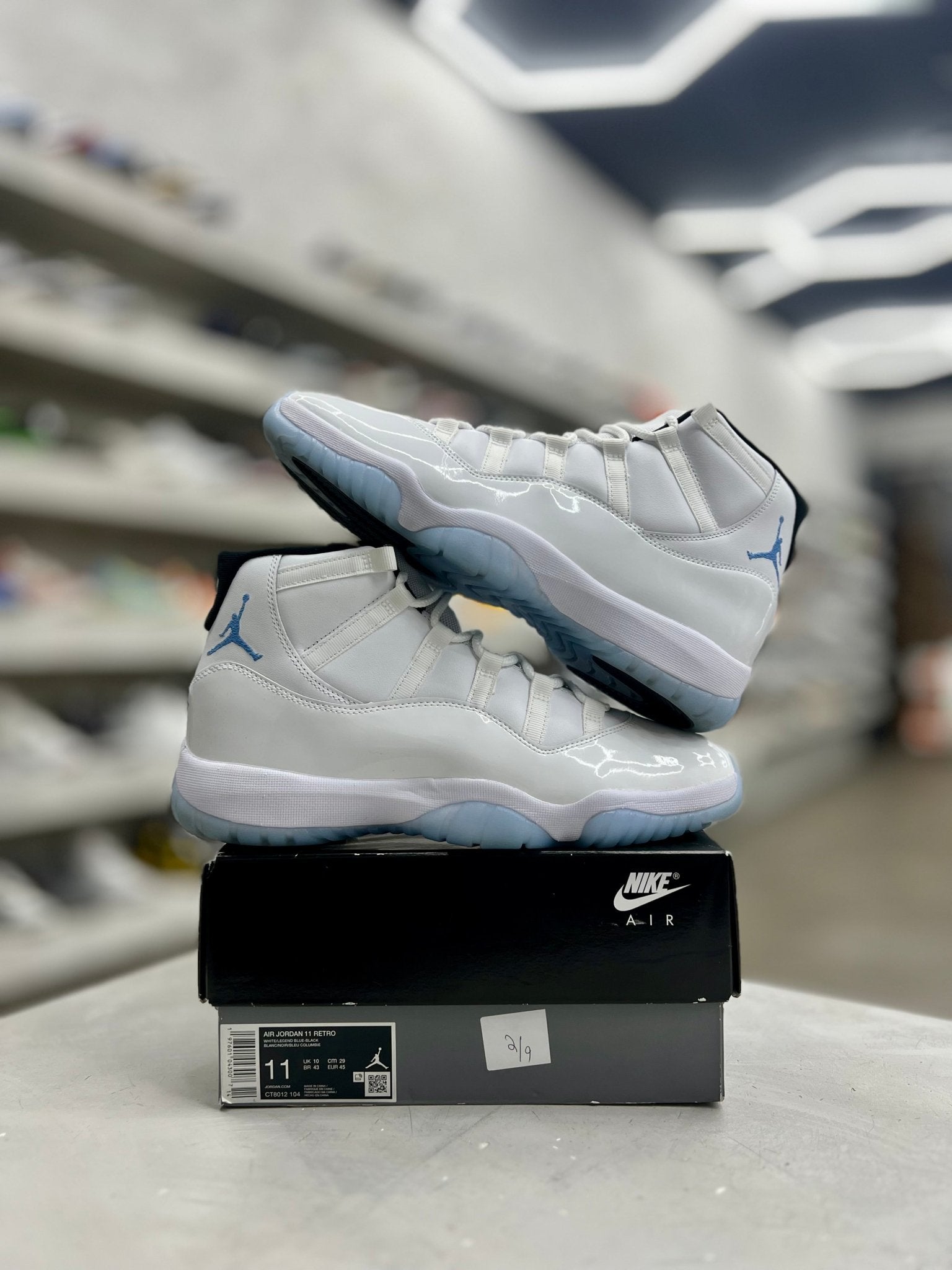 Jordan 11 Retro Legend Blue Sz 11 (PREOWNED) - Restock AveJordan 11 Retro Legend Blue Sz 11 (PREOWNED)Restock AveRestock Ave11Restock Ave