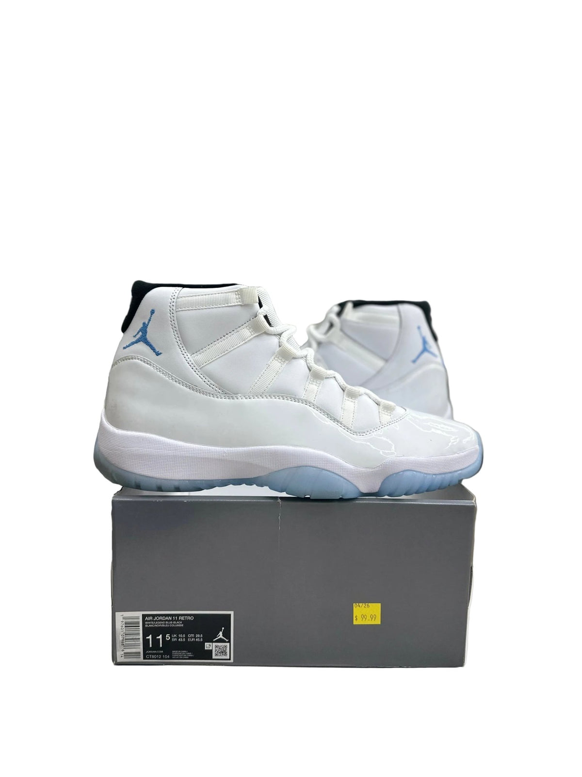 Jordan 11 Retro Legend Blue Sz 11.5 (PREOWNED) - Restock AveJordan 11 Retro Legend Blue Sz 11.5 (PREOWNED)Restock AveRestock Ave11.5Restock Ave