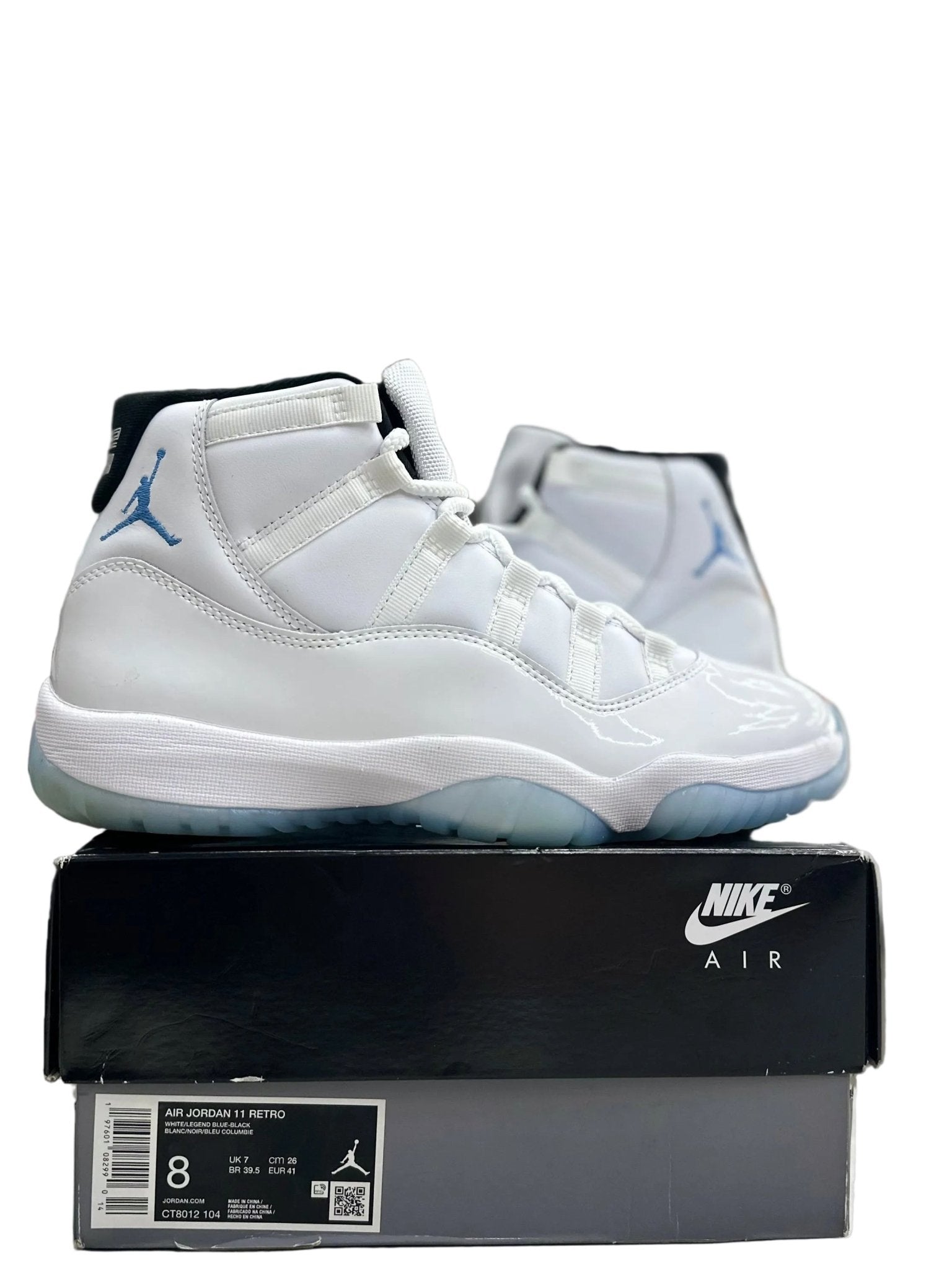 Jordan 11 Retro Legend Blue Sz 8 (PREOWNED) - Restock AveJordan 11 Retro Legend Blue Sz 8 (PREOWNED)Restock AveRestock Ave8Restock Ave