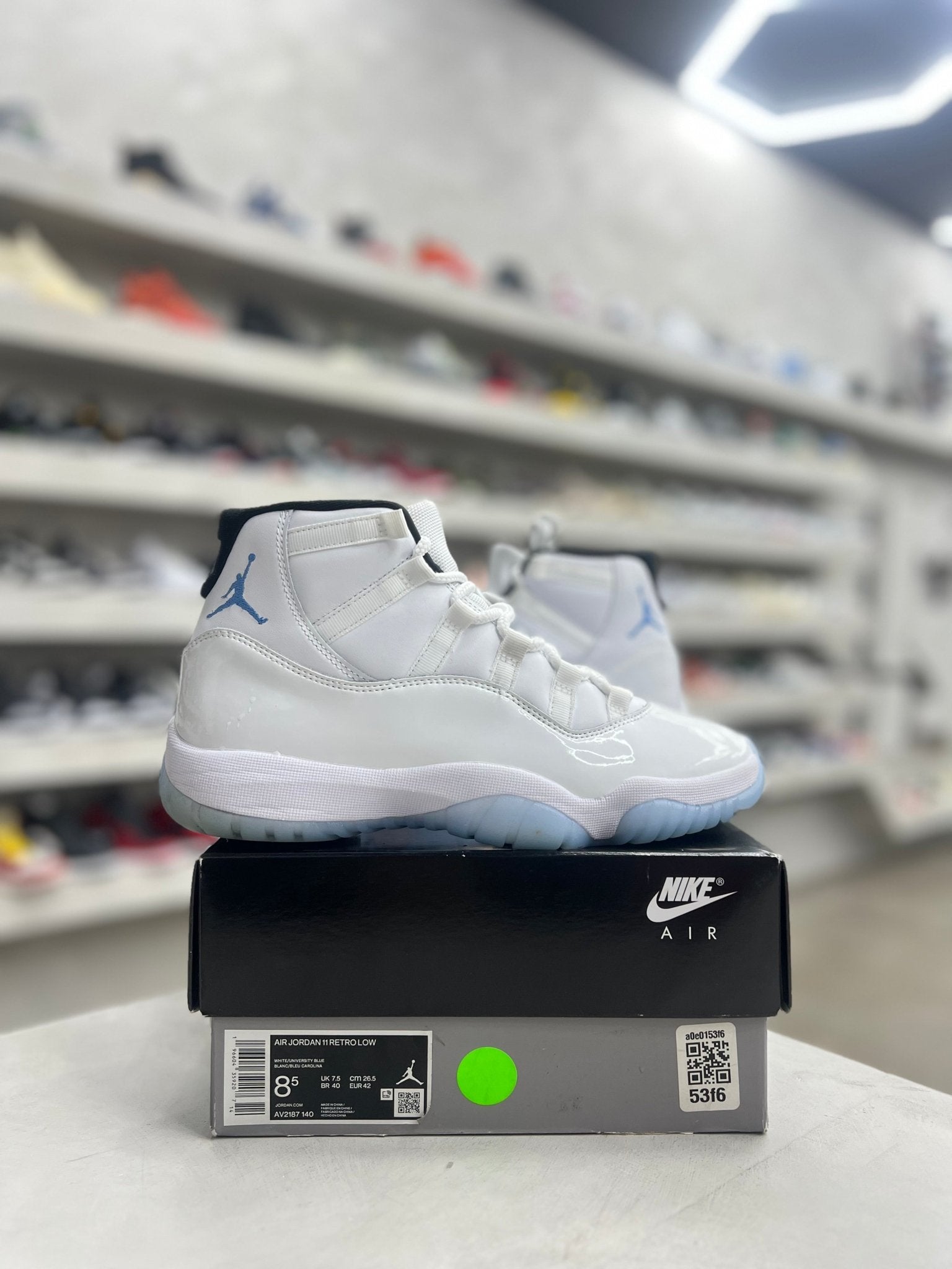 Jordan 11 Retro Legend Blue Sz 8.5 (PREOWNED)(REPLACEMENT BOX) - Restock AveJordan 11 Retro Legend Blue Sz 8.5 (PREOWNED)(REPLACEMENT BOX)Restock AveRestock Ave8.514905203Restock Ave