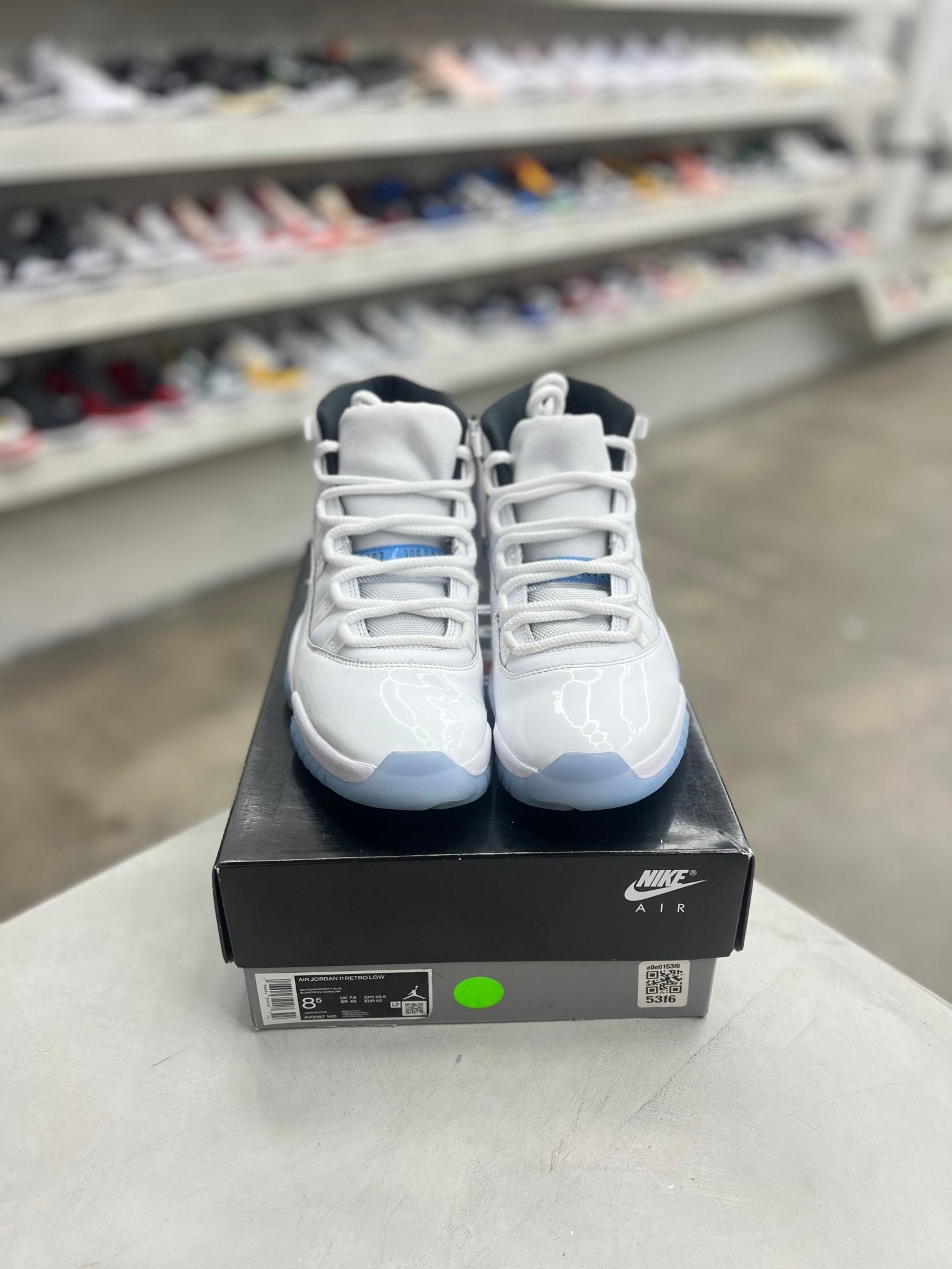 Jordan 11 Retro Legend Blue Sz 8.5 (PREOWNED)(REPLACEMENT BOX) - Restock AveJordan 11 Retro Legend Blue Sz 8.5 (PREOWNED)(REPLACEMENT BOX)Restock AveRestock Ave8.514905203Restock Ave