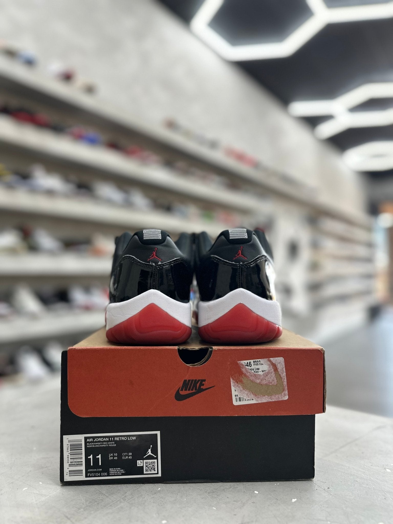 Jordan 11 Retro Low Bred Sz 11 (PREOWNED) - Restock AveJordan 11 Retro Low Bred Sz 11 (PREOWNED)Restock AveRestock Ave11Restock Ave