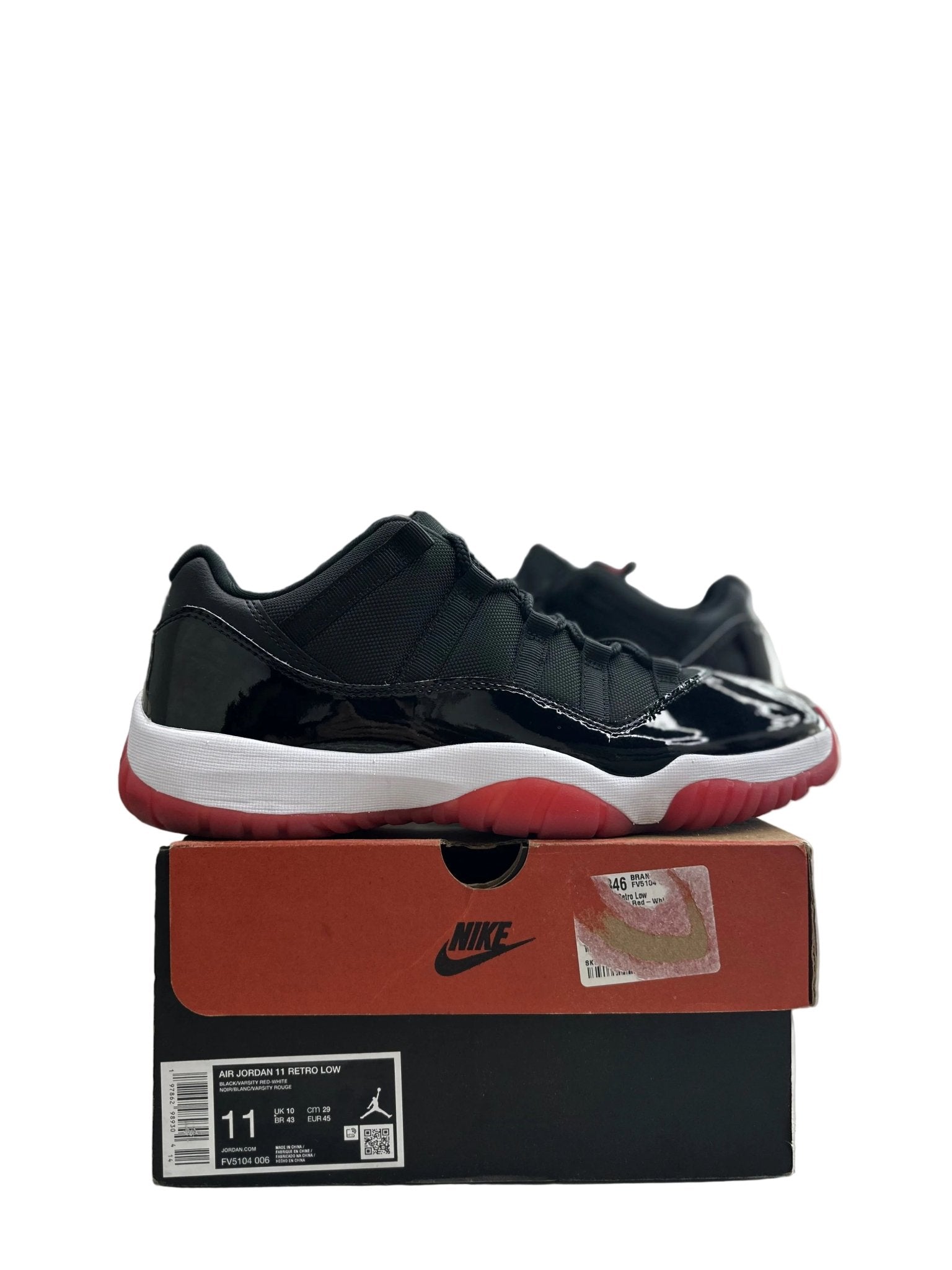 Jordan 11 Retro Low Bred Sz 11 (PREOWNED) - Restock AveJordan 11 Retro Low Bred Sz 11 (PREOWNED)Restock AveRestock Ave11Restock Ave