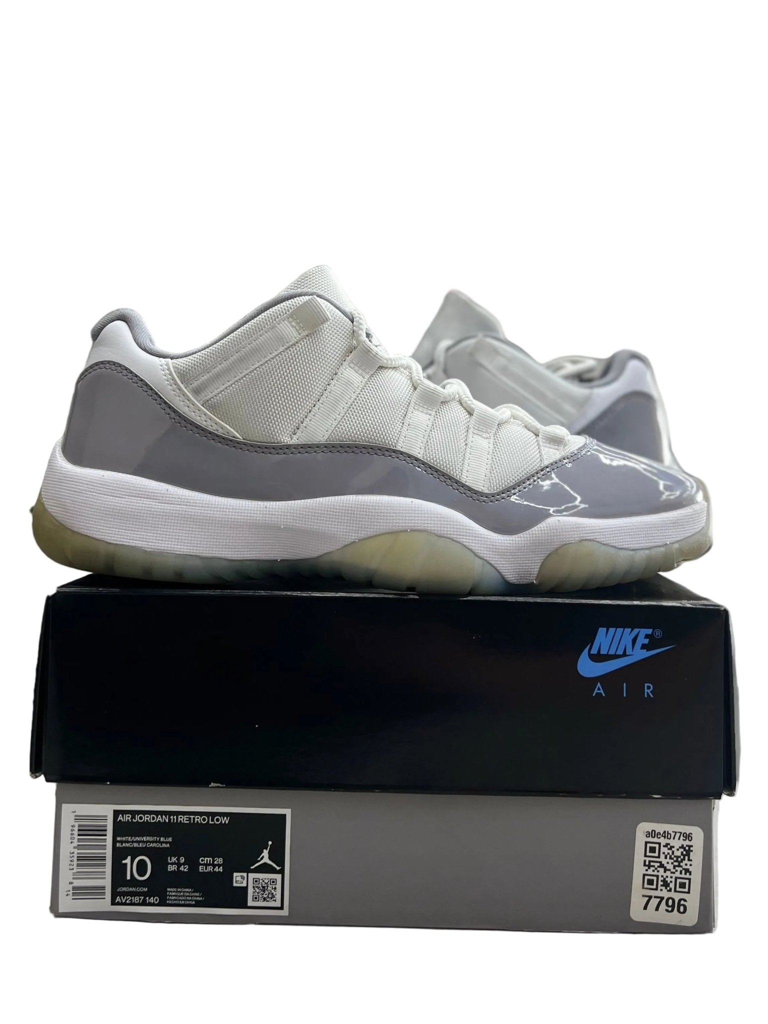 Jordan 11 Retro Low Cement Grey Sz 10 (PREOWNED) - Restock AveJordan 11 Retro Low Cement Grey Sz 10 (PREOWNED)Restock AveRestock Ave10Restock Ave