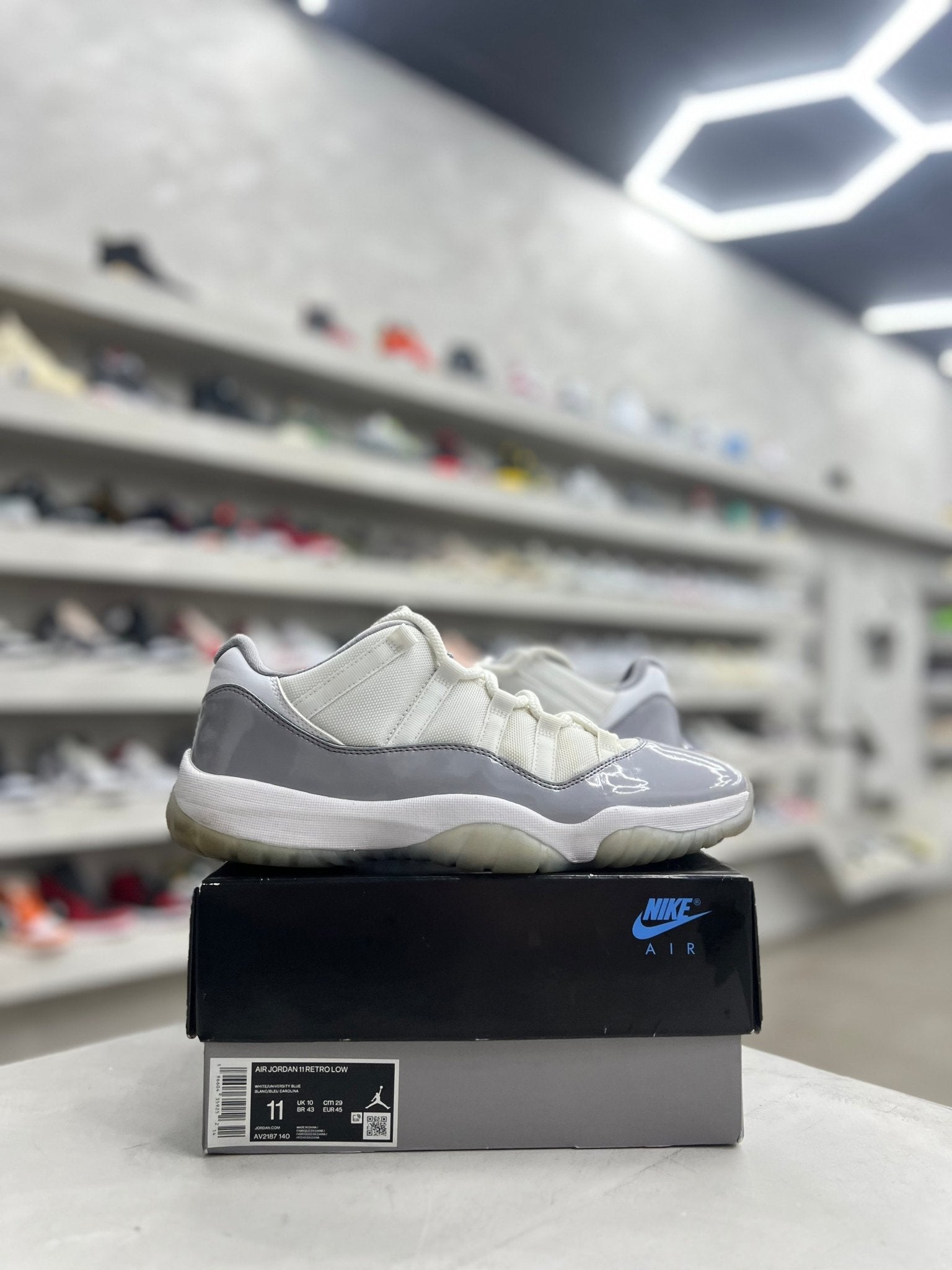 Jordan 11 Retro Low Cement Grey Sz 11 (PREOWNED) - Restock AveJordan 11 Retro Low Cement Grey Sz 11 (PREOWNED)Restock AveRestock Ave11Restock Ave