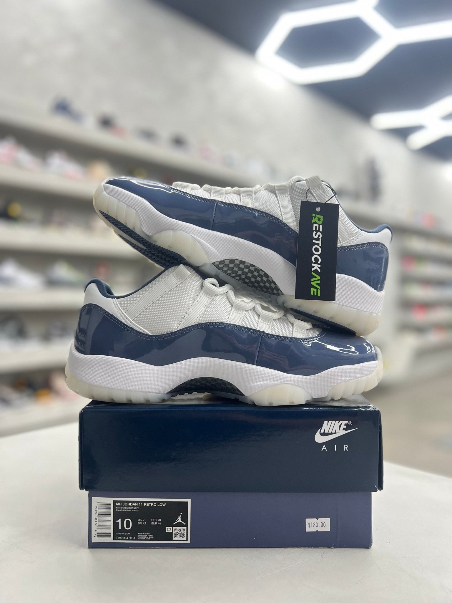 Jordan 11 Retro Low Diffused Blue Sz 10 (PREOWNED) - Restock AveJordan 11 Retro Low Diffused Blue Sz 10 (PREOWNED)Restock AveRestock Ave10Restock Ave