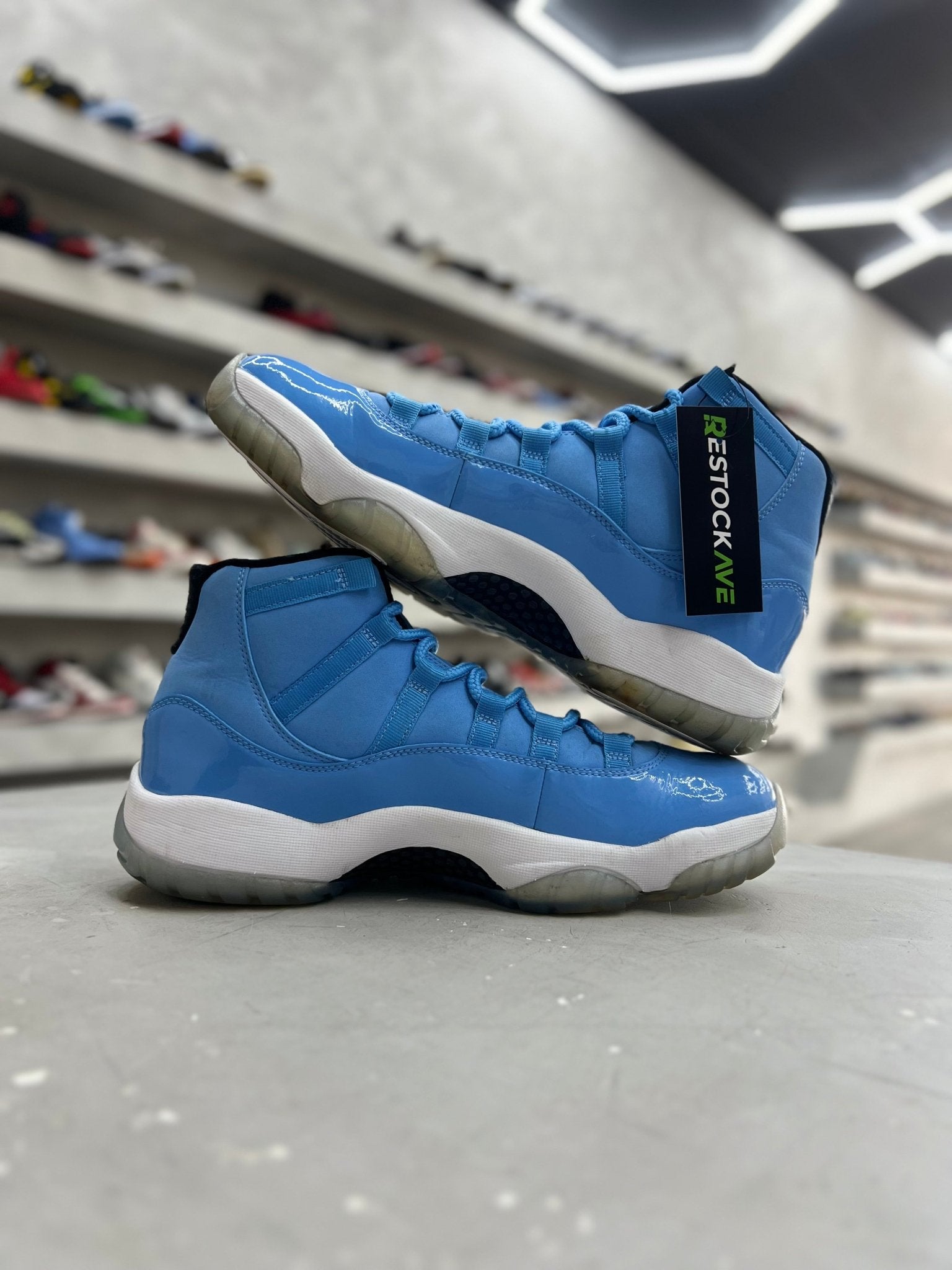 Jordan 11 Retro Pantone Sz 10 (PREOWNED)(NO BOX) - Restock AveJordan 11 Retro Pantone Sz 10 (PREOWNED)(NO BOX)Restock AveRestock Ave10Restock Ave