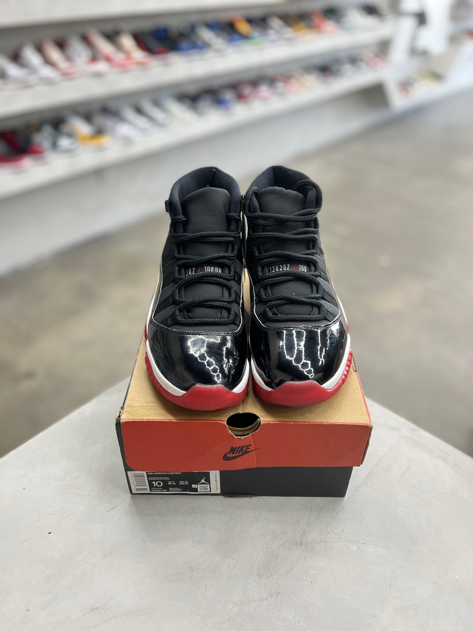 Jordan 11 Retro Playoffs Bred Sz 10 (PREOWNED) - Restock AveJordan 11 Retro Playoffs Bred Sz 10 (PREOWNED)Restock AveRestock Ave10Restock Ave
