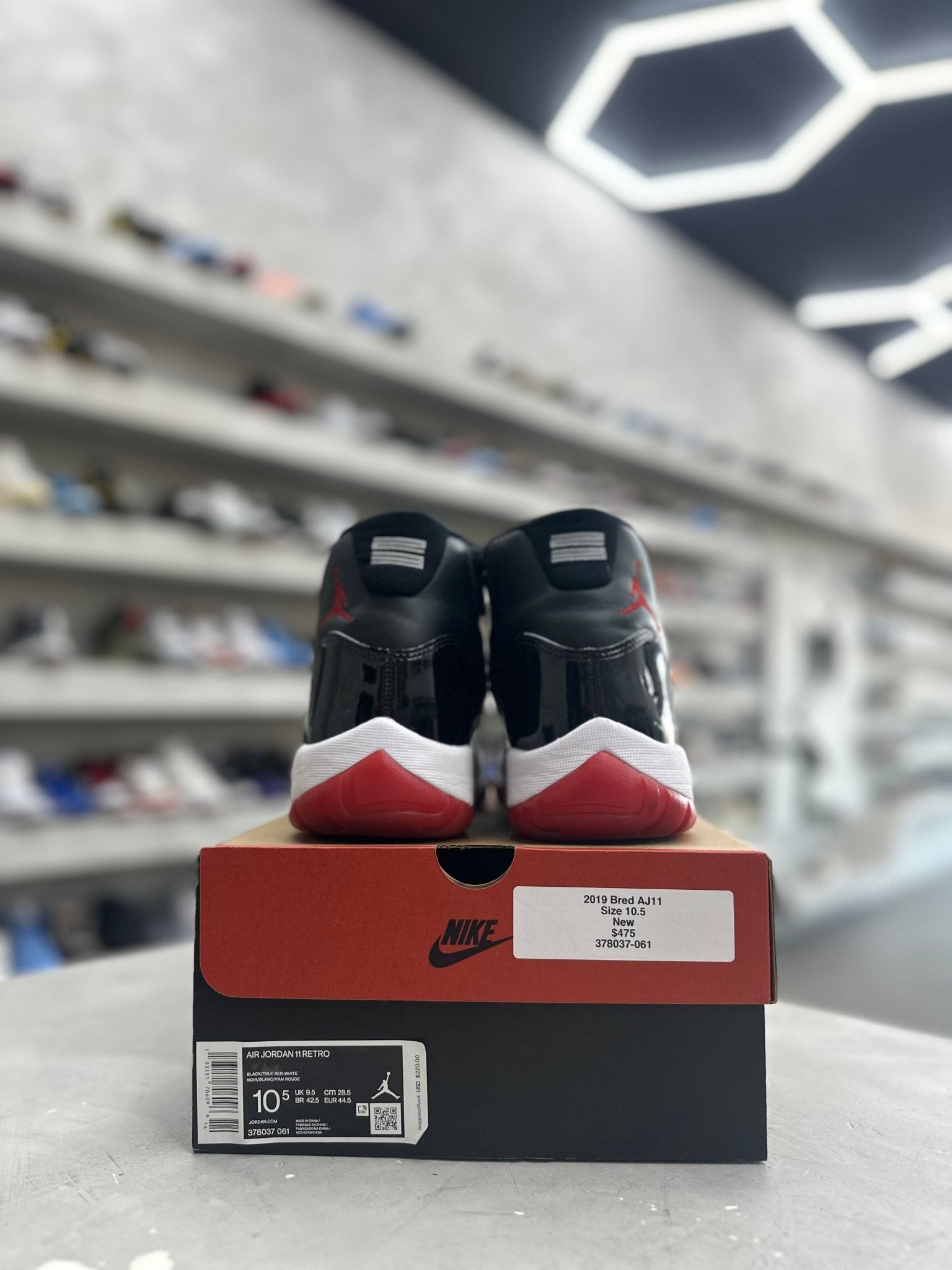 Jordan 11 Retro Playoffs Bred Sz 10.5 (PREOWNED) - Restock AveJordan 11 Retro Playoffs Bred Sz 10.5 (PREOWNED)Restock AveRestock Ave10.5Restock Ave