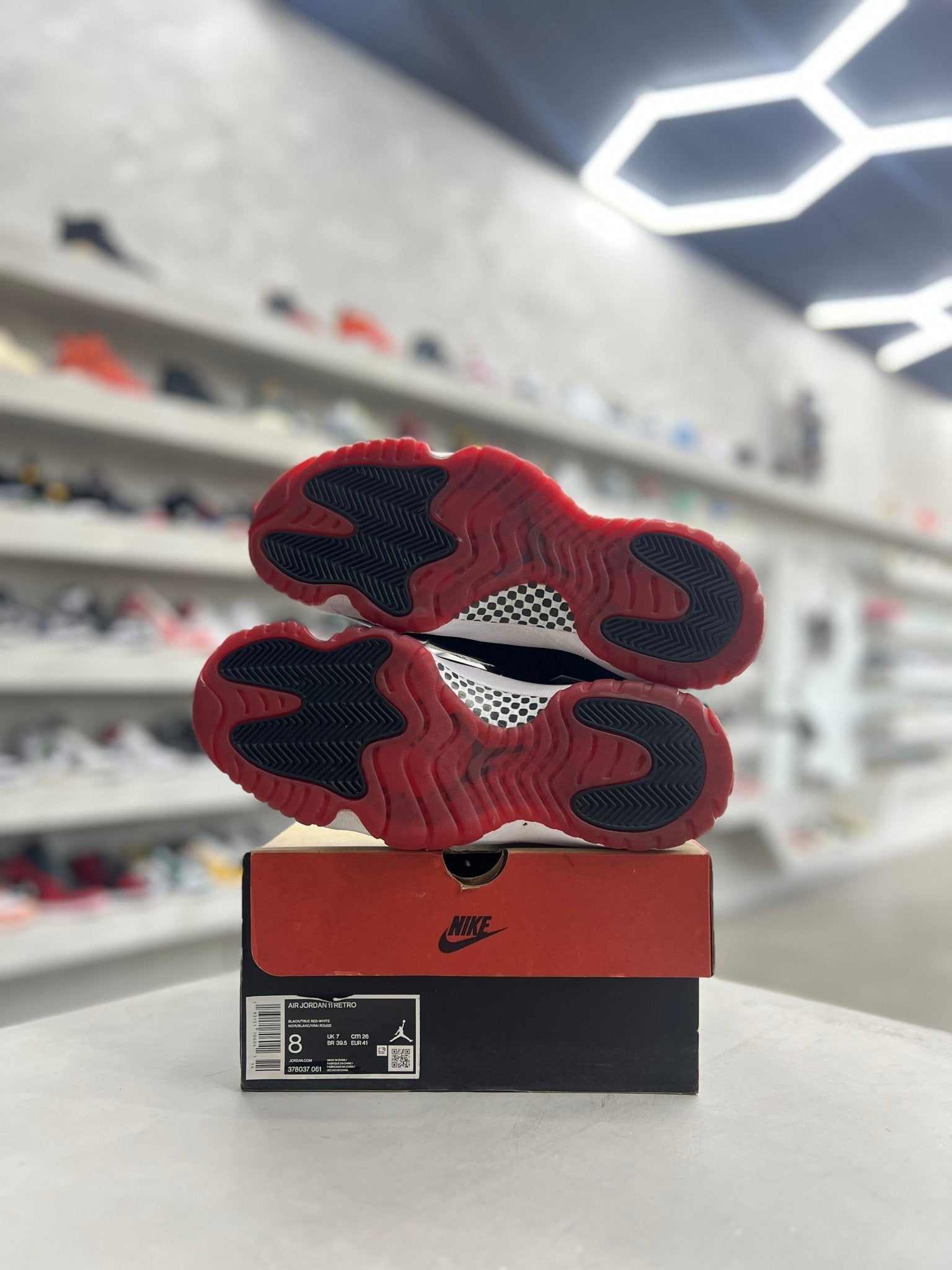 Jordan 11 Retro Playoffs Bred Sz 8 (PREOWNED) - Restock AveJordan 11 Retro Playoffs Bred Sz 8 (PREOWNED)Restock AveRestock Ave845589619Restock Ave