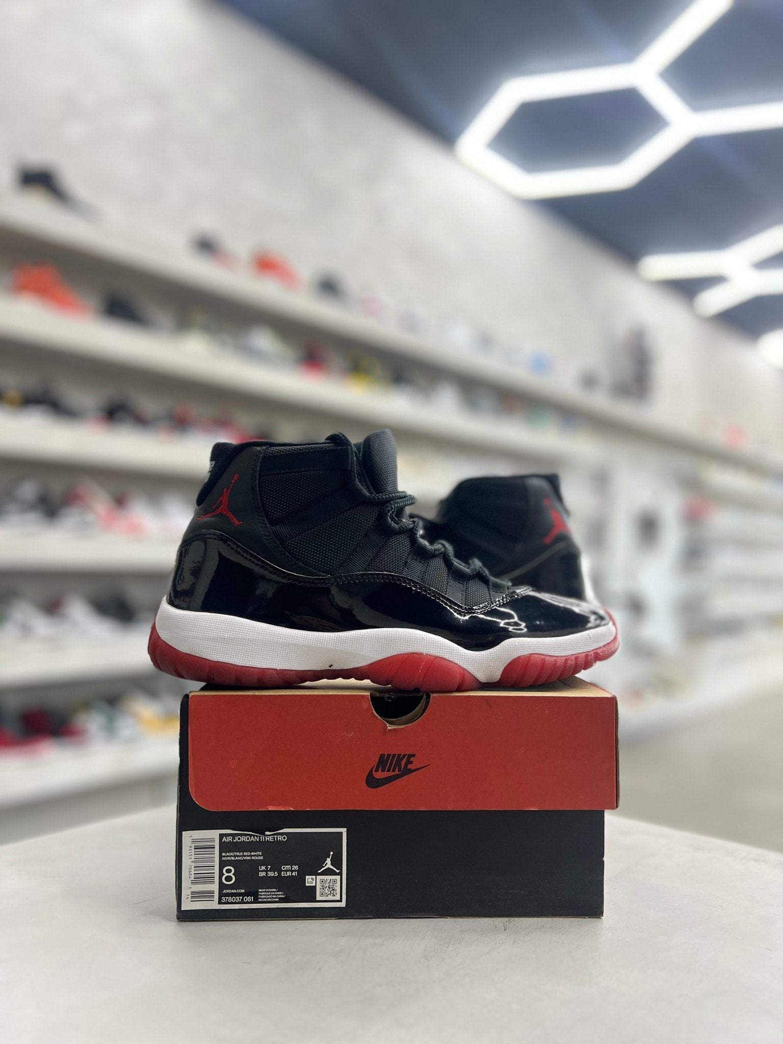 Jordan 11 Retro Playoffs Bred Sz 8 (PREOWNED) - Restock AveJordan 11 Retro Playoffs Bred Sz 8 (PREOWNED)Restock AveRestock Ave845589619Restock Ave