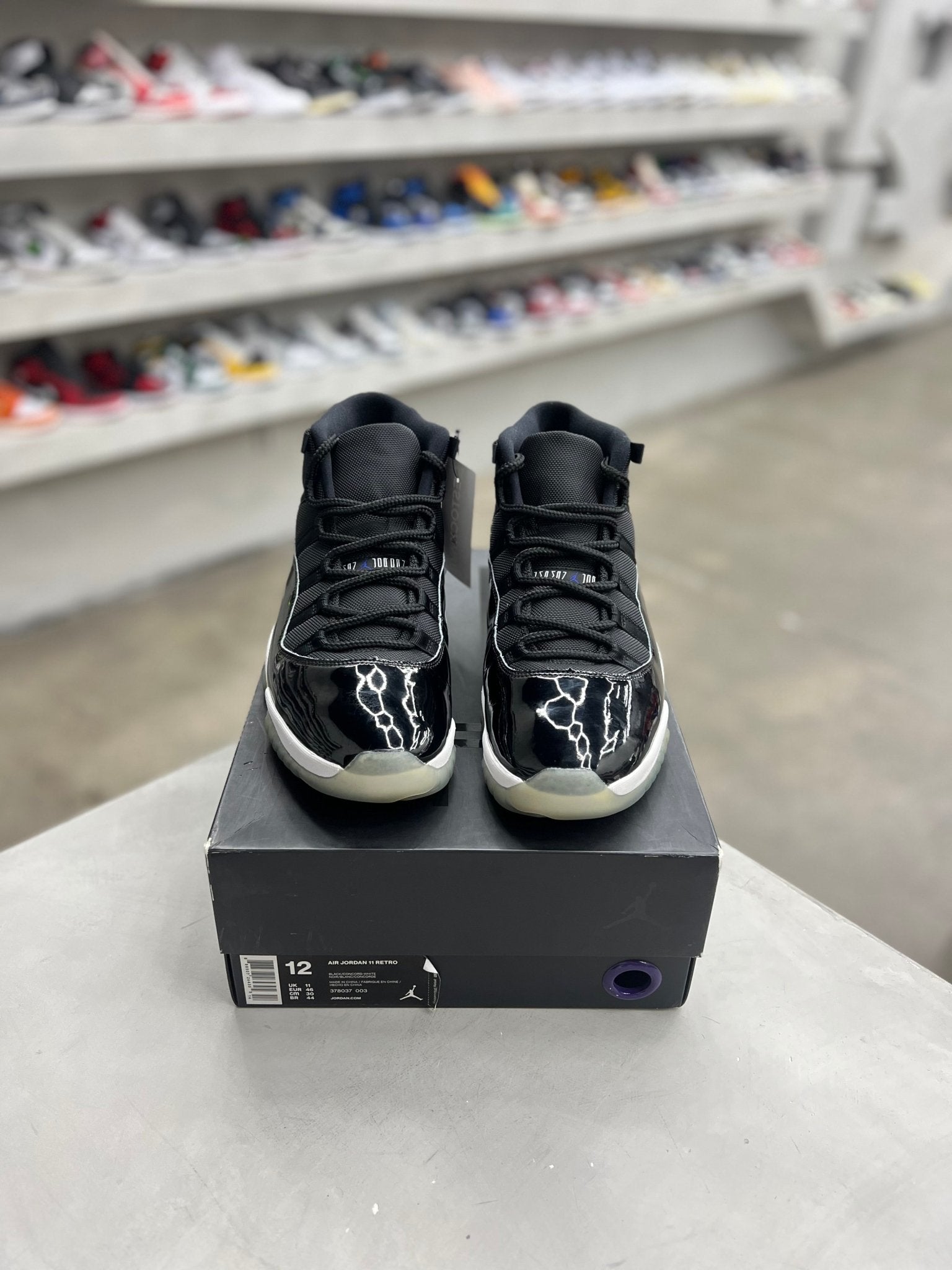 Jordan 11 Retro Space Jam Sz 12 (PREOWNED) - Restock AveJordan 11 Retro Space Jam Sz 12 (PREOWNED)Restock AveRestock Ave1219239027Restock Ave