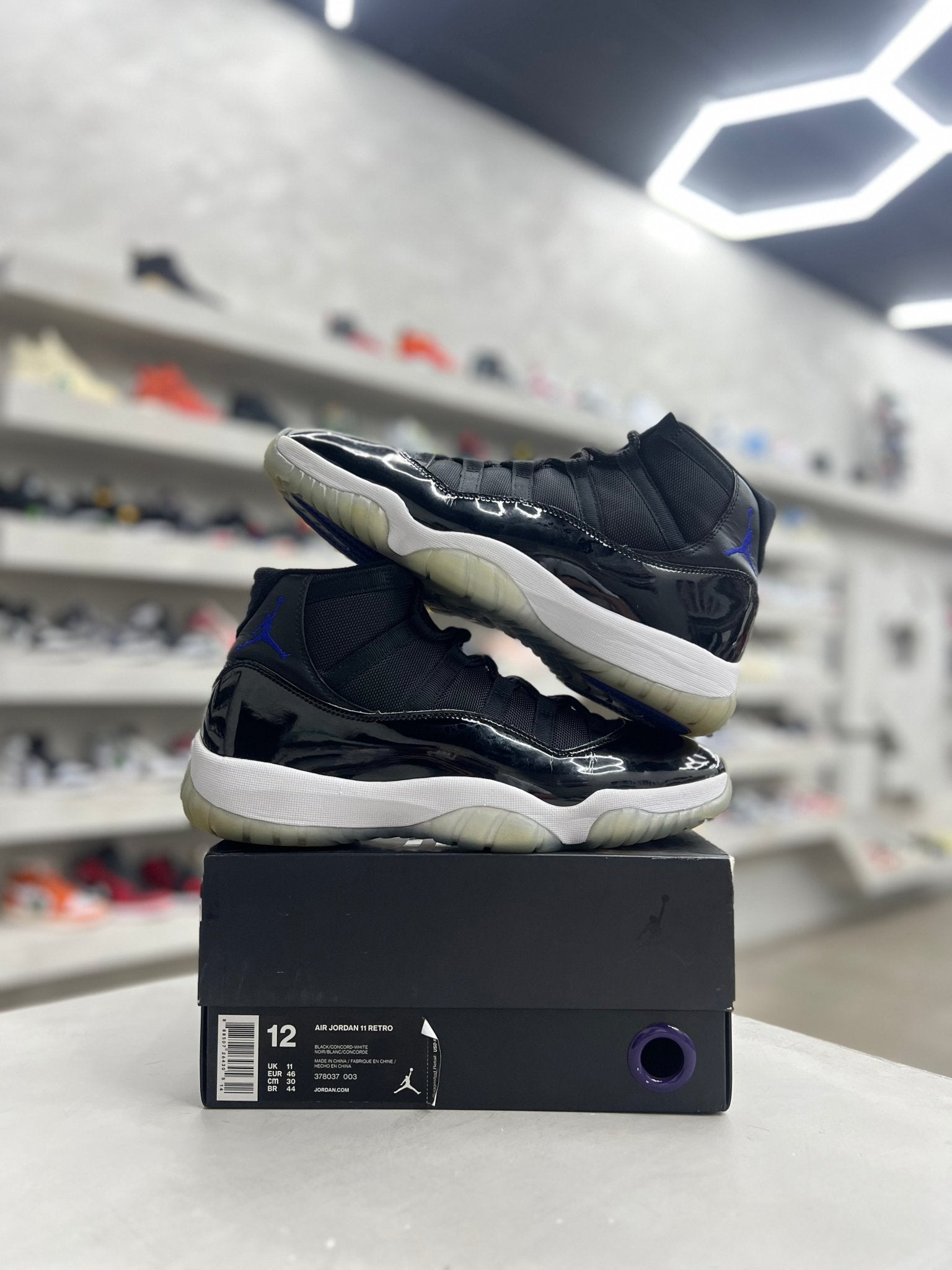 Jordan 11 Retro Space Jam Sz 12 (PREOWNED) - Restock AveJordan 11 Retro Space Jam Sz 12 (PREOWNED)Restock AveRestock Ave1219239027Restock Ave