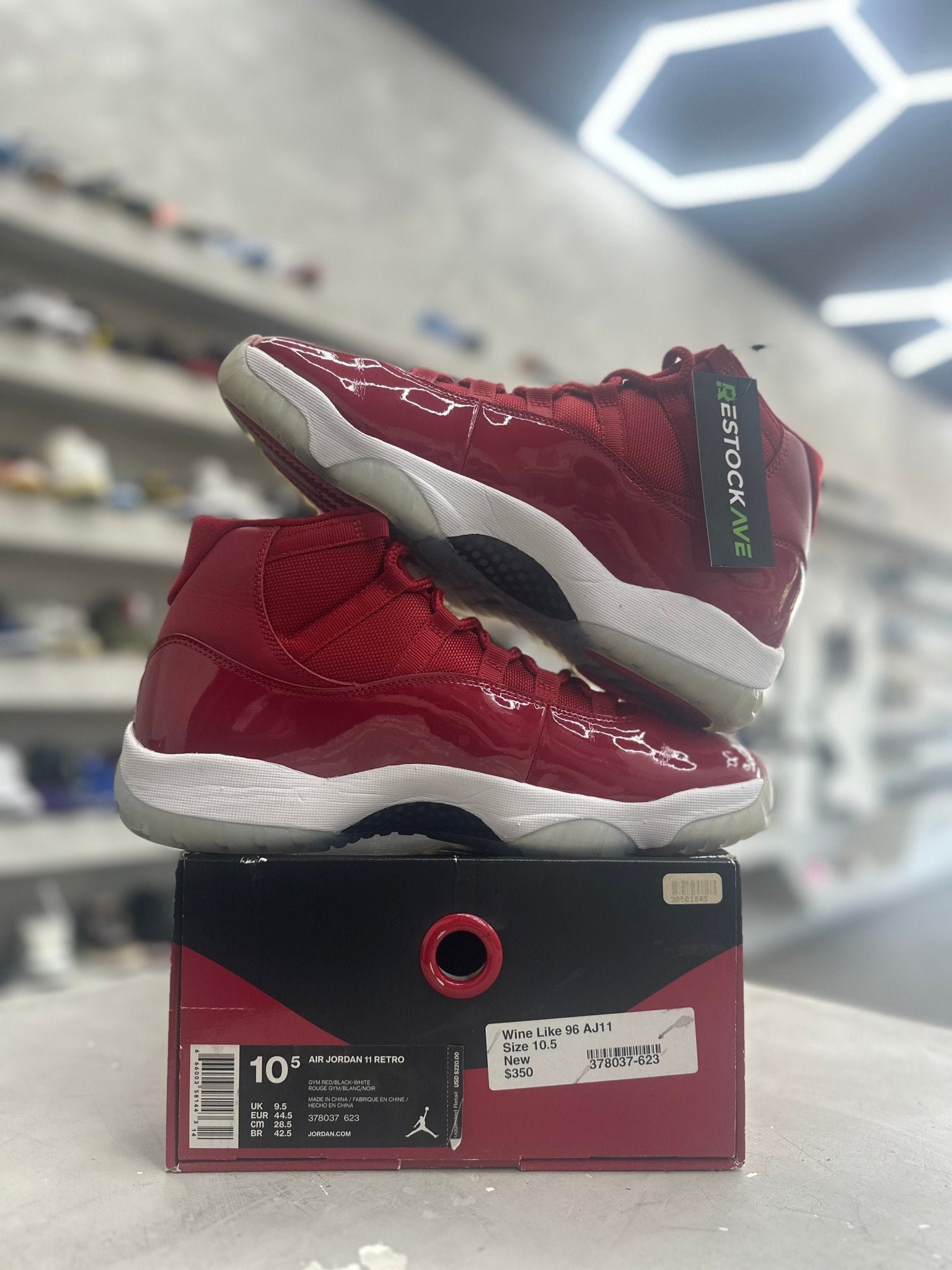 Jordan 11 Retro Win Like 96 Sz 10.5 (PREOWNED) - Restock AveJordan 11 Retro Win Like 96 Sz 10.5 (PREOWNED)Restock AveRestock Ave10.580642675Restock Ave