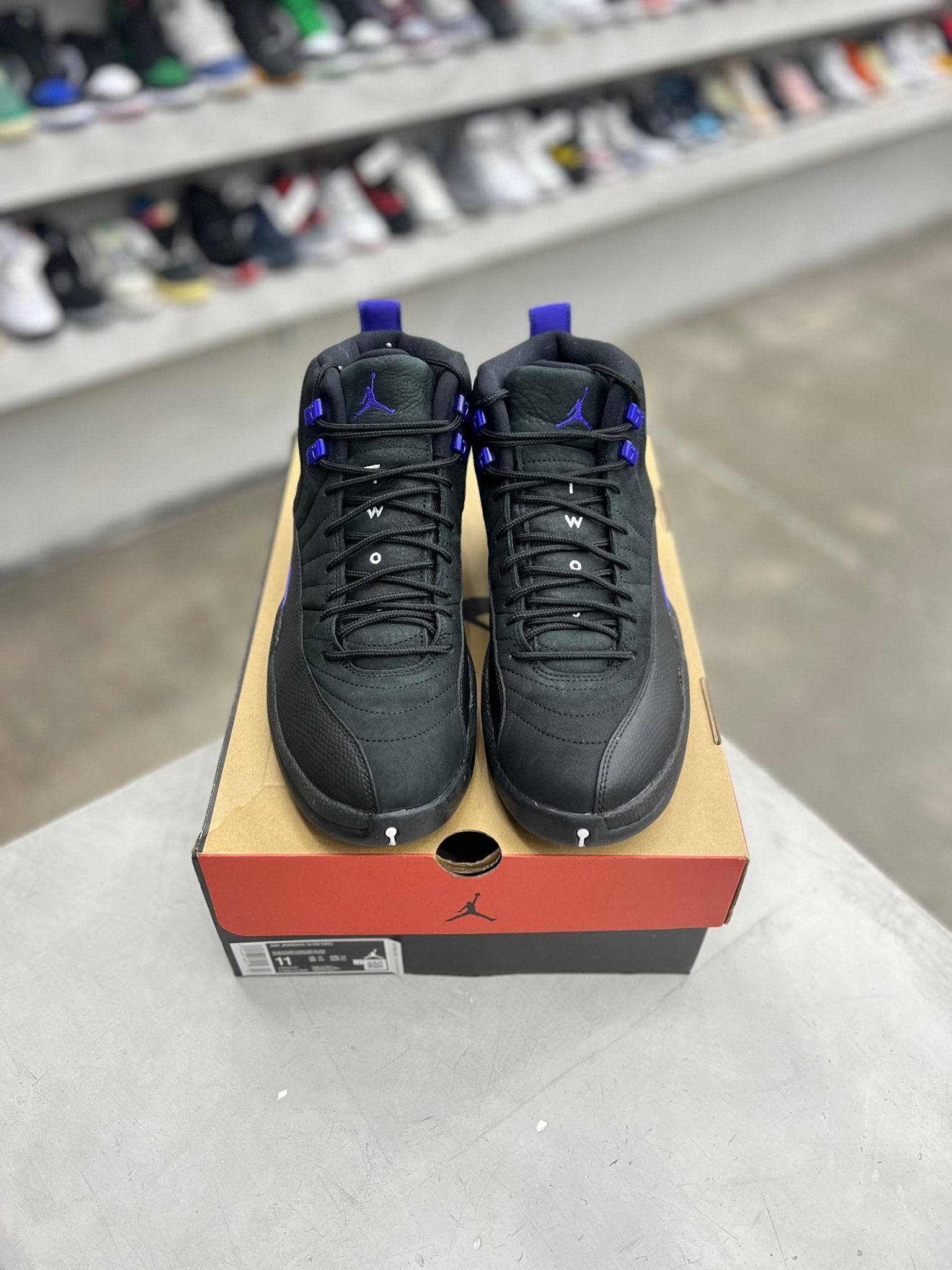 Jordan 12 Retro Black Dark Concord Sz 11 (PREOWNED) - Restock AveJordan 12 Retro Black Dark Concord Sz 11 (PREOWNED)Restock AveRestock Ave1187927667Restock Ave