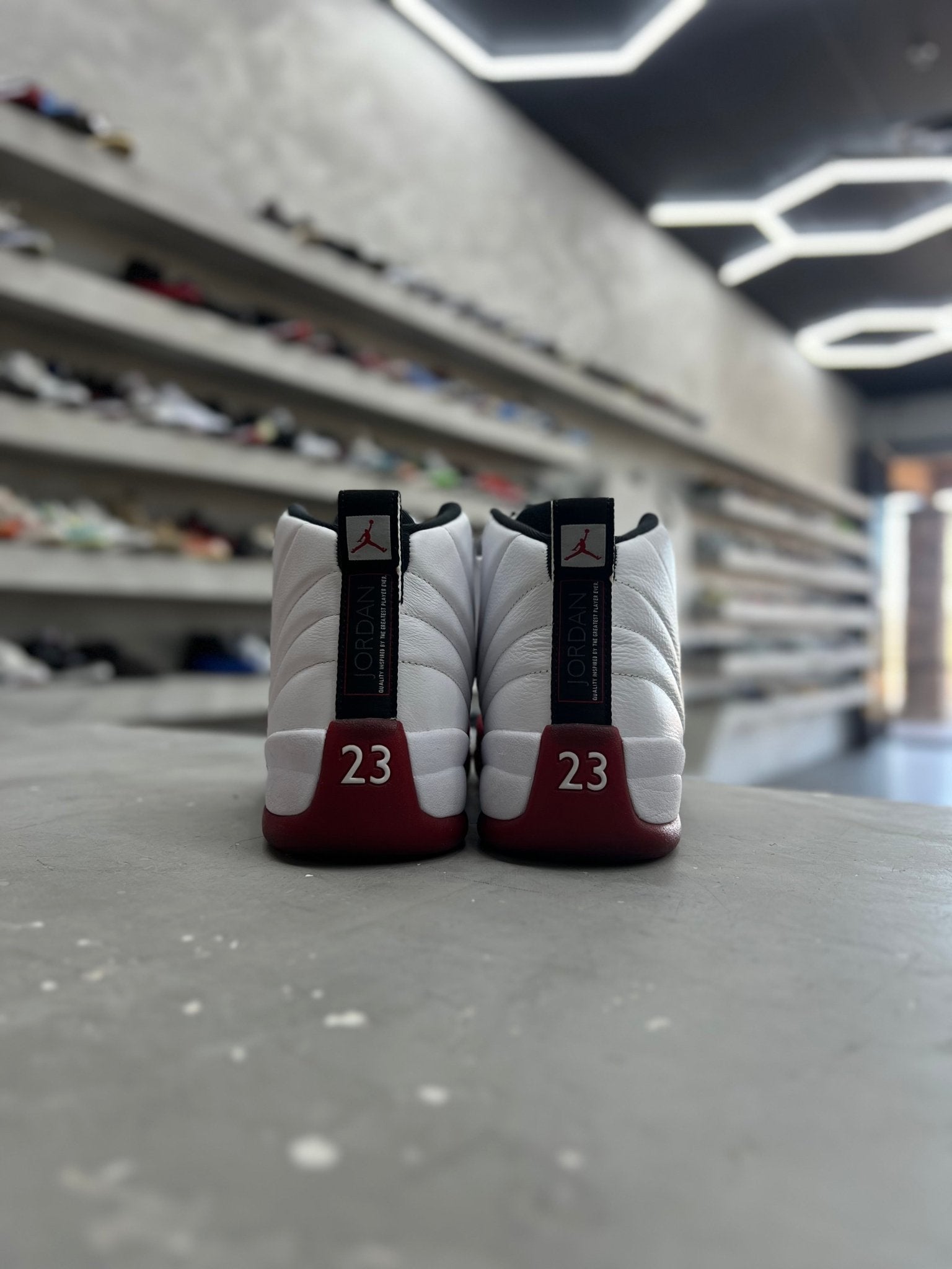 Jordan 12 Retro Cherry Sz 11.5 (PREOWNED) - Restock AveJordan 12 Retro Cherry Sz 11.5 (PREOWNED)Restock AveRestock Ave11.5Restock Ave