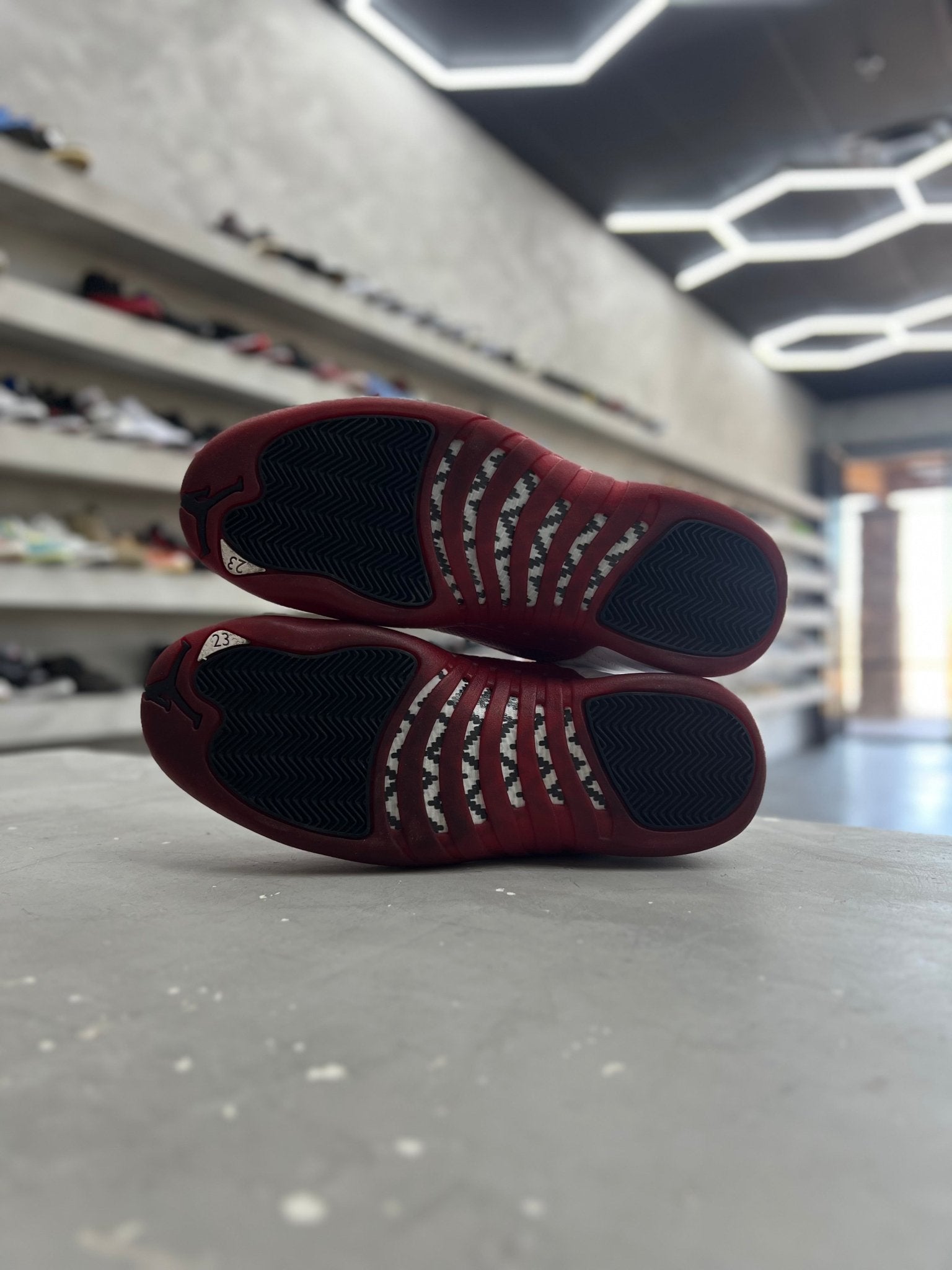 Jordan 12 Retro Cherry Sz 11.5 (PREOWNED) - Restock AveJordan 12 Retro Cherry Sz 11.5 (PREOWNED)Restock AveRestock Ave11.5Restock Ave