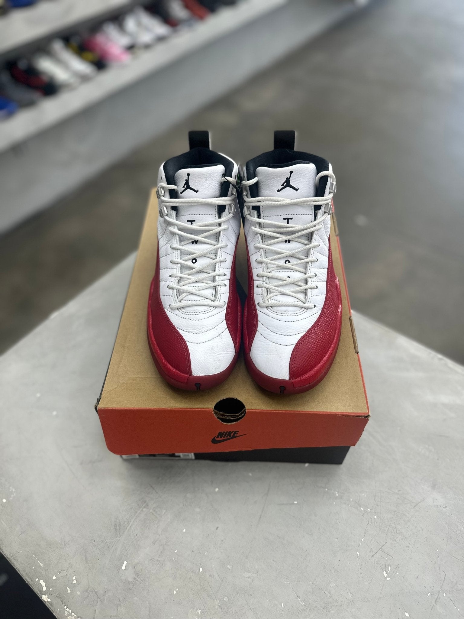 Jordan 12 Retro Cherry Sz 8.5 (PREOWNED) - Restock AveJordan 12 Retro Cherry Sz 8.5 (PREOWNED)Restock AveRestock Ave8.537906035Restock Ave