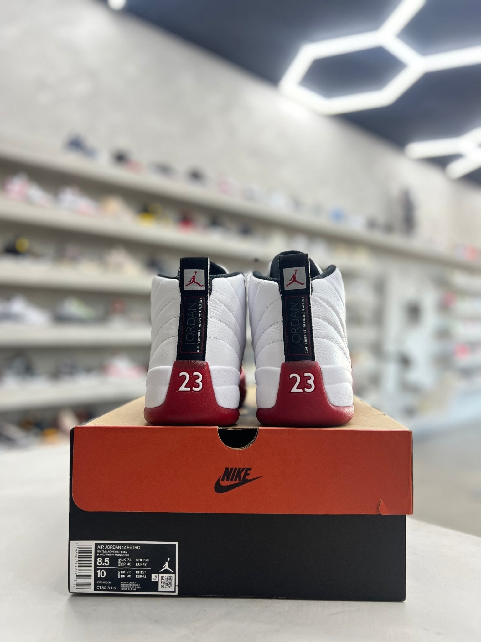 Jordan 12 Retro Cherry Sz 8.5 (PREOWNED) - Restock AveJordan 12 Retro Cherry Sz 8.5 (PREOWNED)Restock AveRestock Ave8.5Restock Ave